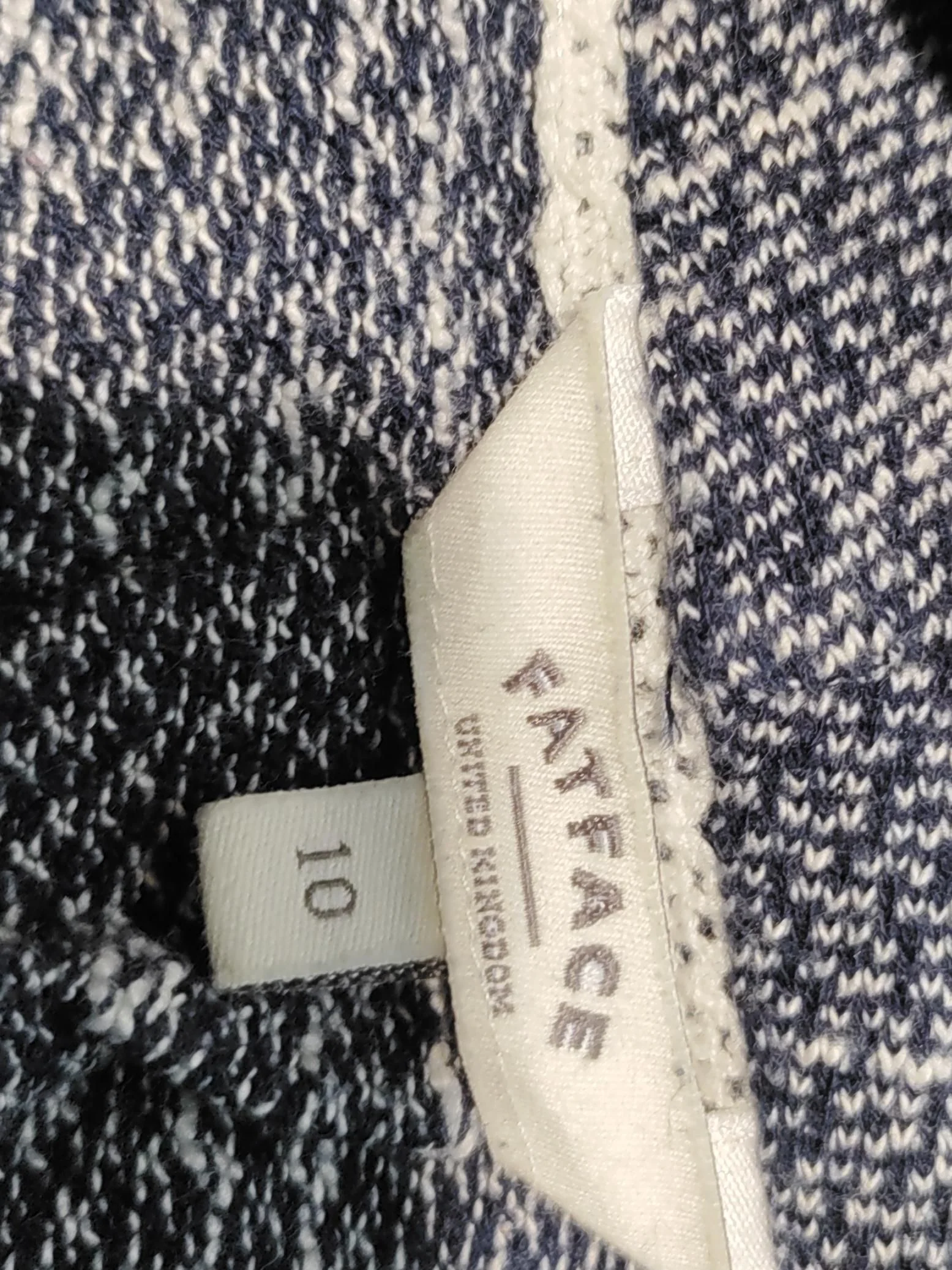 Fat Face Women's Cardigan UK 10 Blue 100% Cotton Collared Cardigan - Image 5
