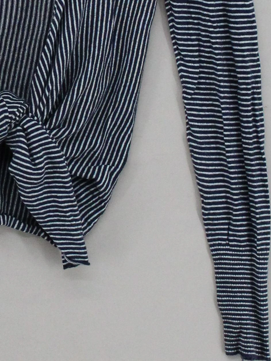 Fat Face Women's Cardigan UK 10 Blue Cotton with Rayon Cardigan - Image 4
