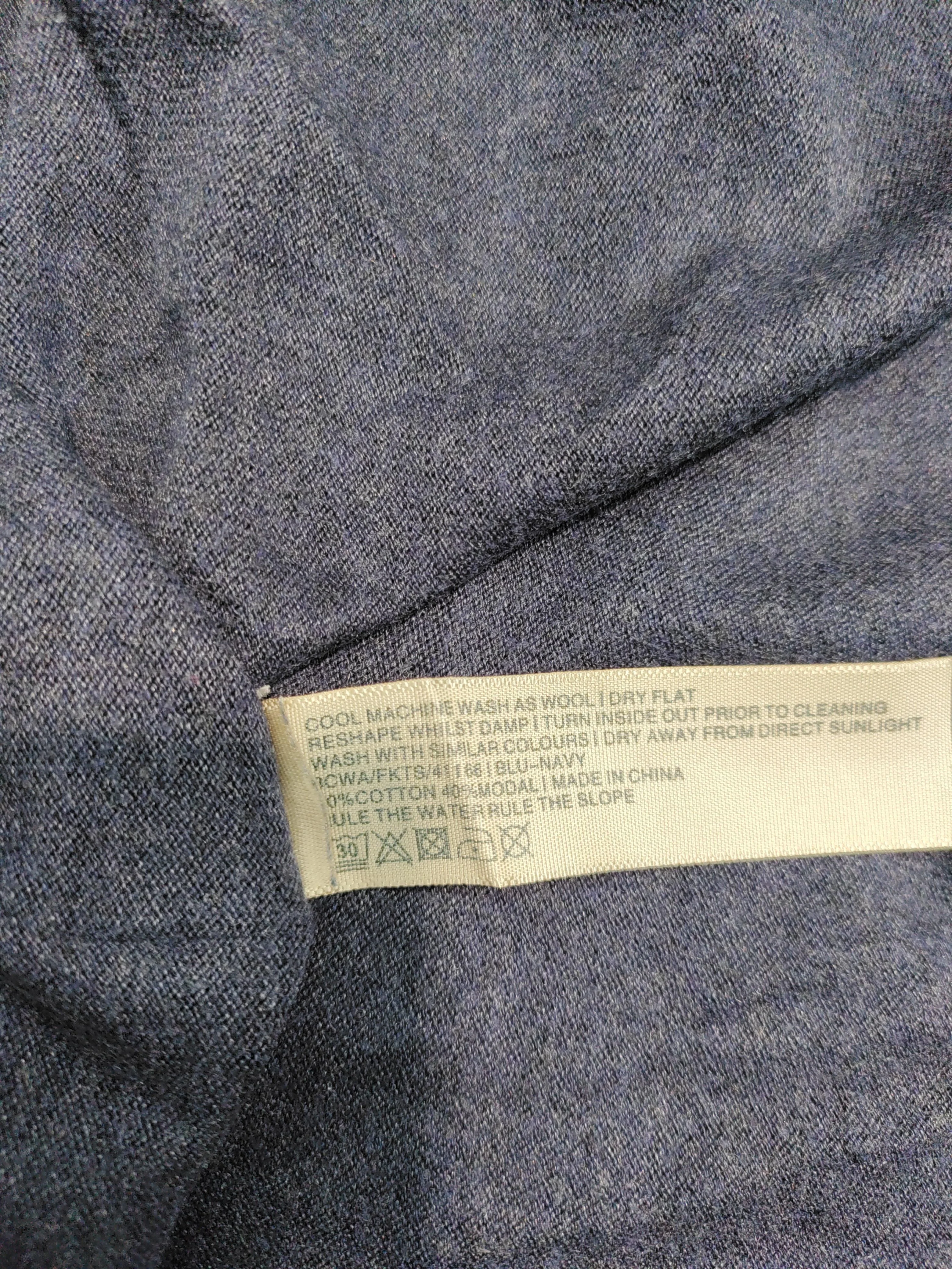 Fat Face Women's Cardigan UK 12 Blue 100% Cotton V-Neck Cardigan - Image 6