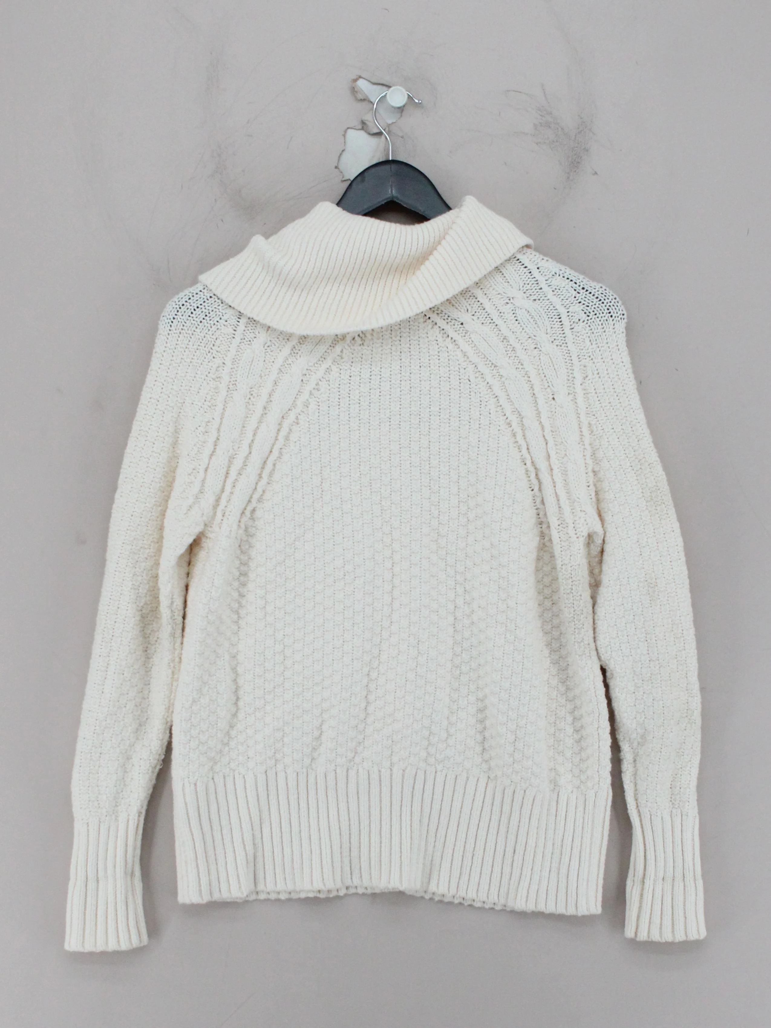 Fat Face Women's Cardigan UK 12 Cream Cotton with Acrylic, Polyester Cardigan - Image 2