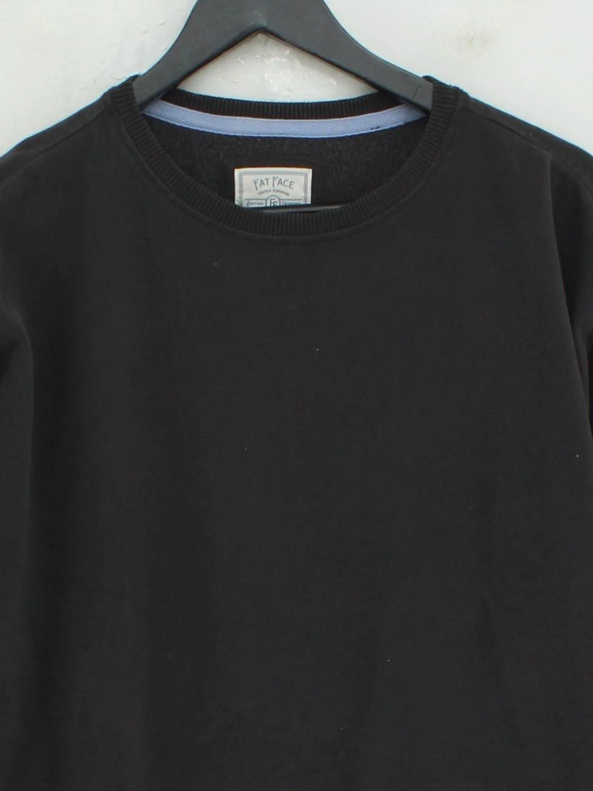 Fat Face Women's Hoodie UK 10 Black Cotton with Polyester, Elastane Pullover - Image 3