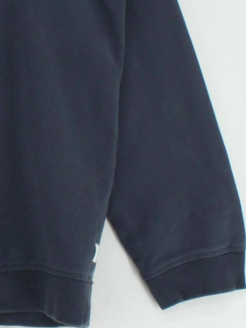 Fat Face Women's Hoodie UK 10 Blue Cotton with Polyester, Elastane Pullover - Image 4