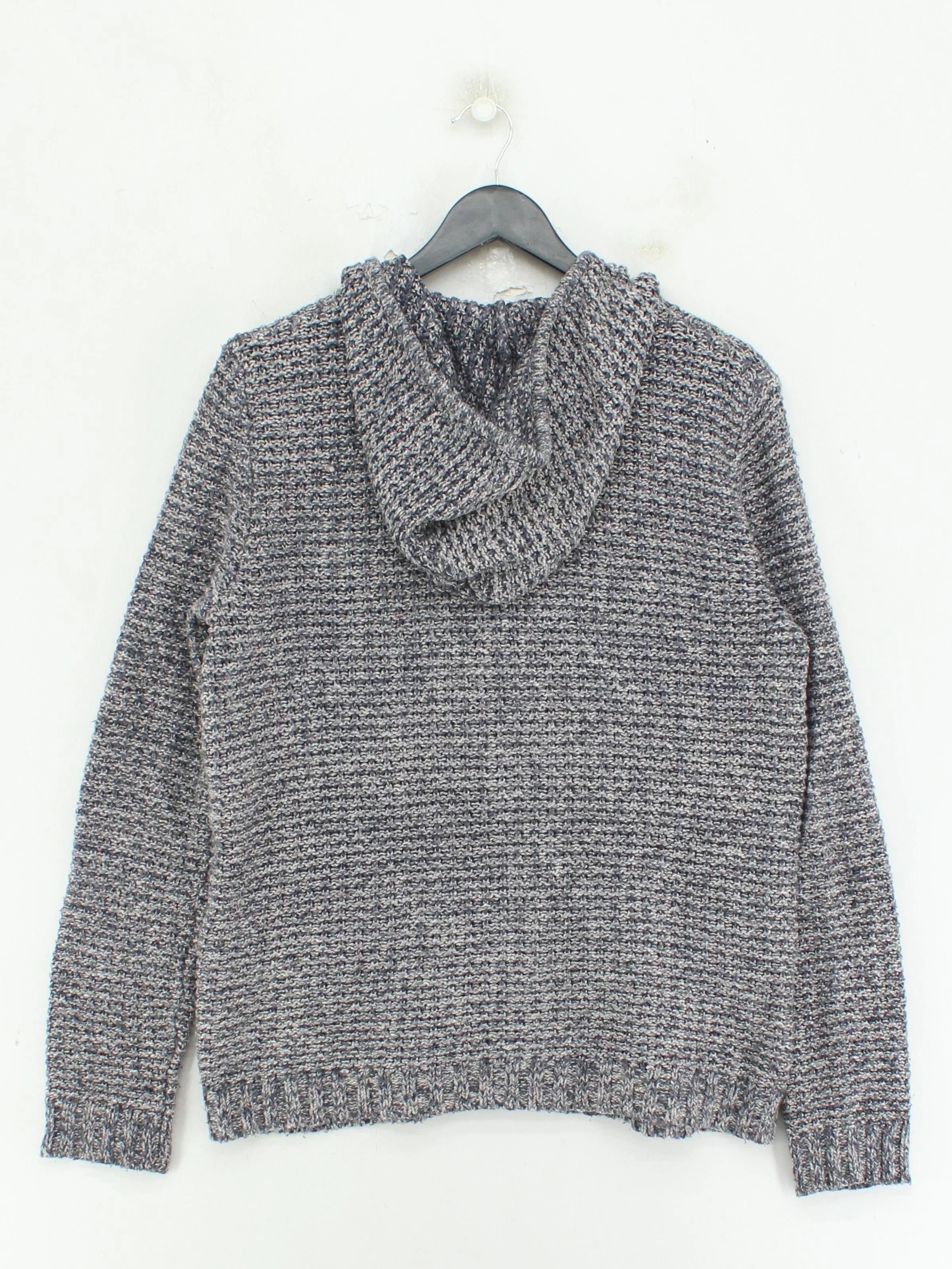 Fat Face Women's Hoodie UK 14 Grey Acrylic with Cotton, Polyester Pullover - Image 2