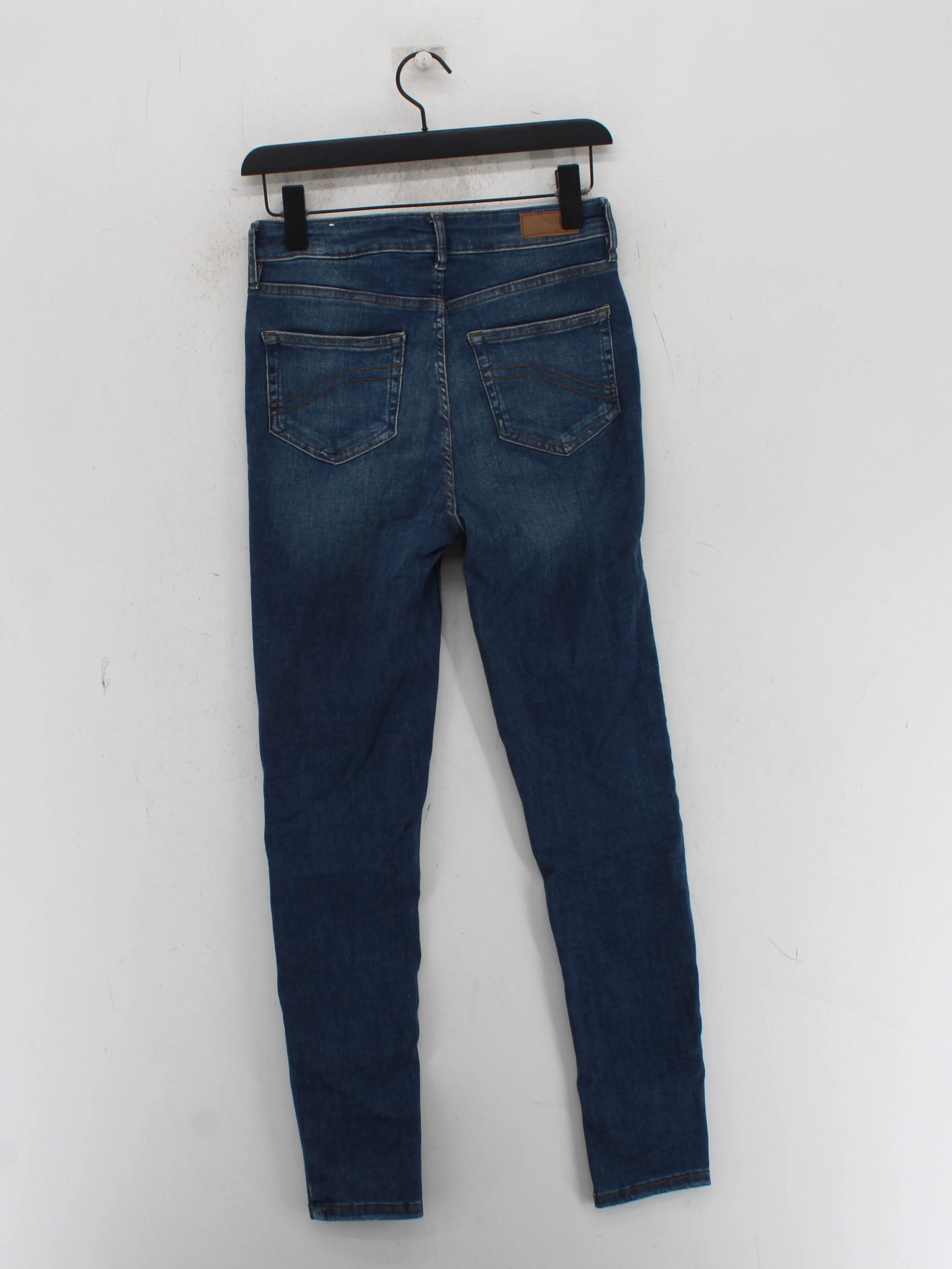 Fat Face Women's Jeans UK 10 Blue Cotton with Polyester, Elastane Skinny - Image 2