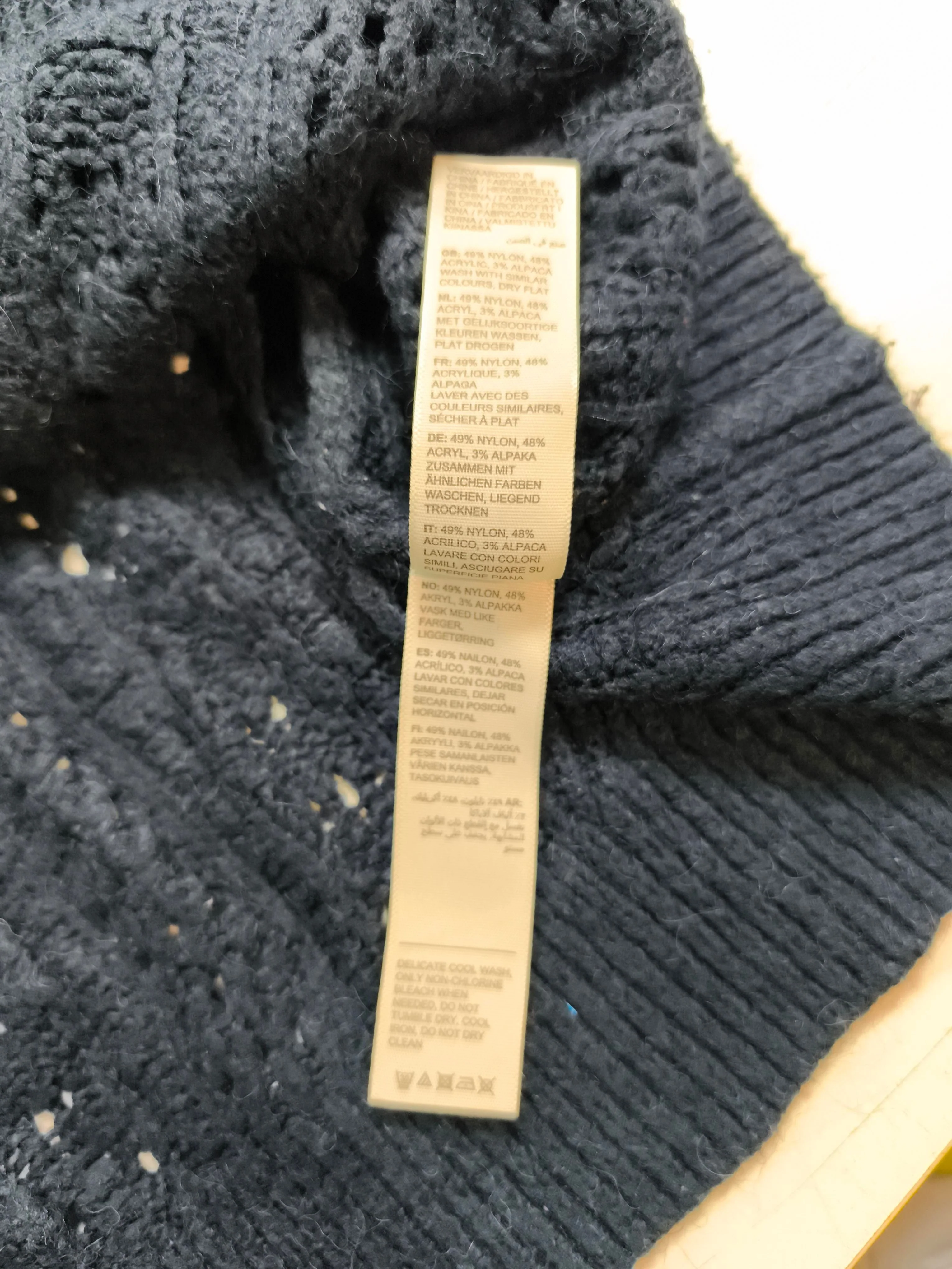 Fat Face Women's Jumper UK 12 Blue Nylon with Acrylic, Mohair Pullover - Image 7