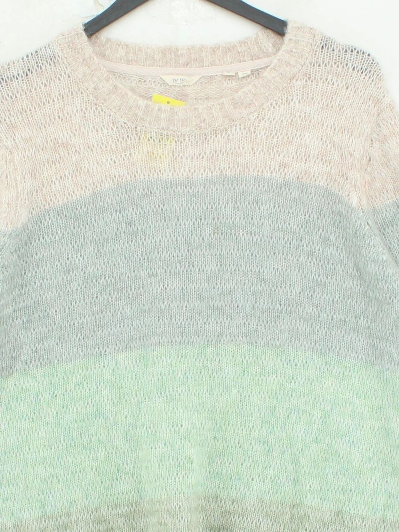 Fat Face Women's Jumper UK 16 Multi Nylon with Acrylic, Other Crew Neck Pullover - Image 3