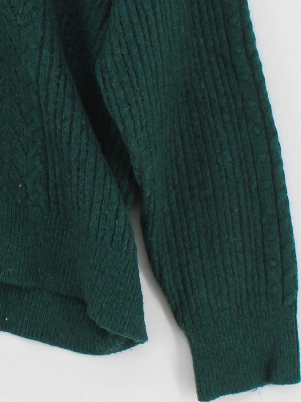 Fat Face Women's Jumper UK 20 Green Acrylic - Image 4