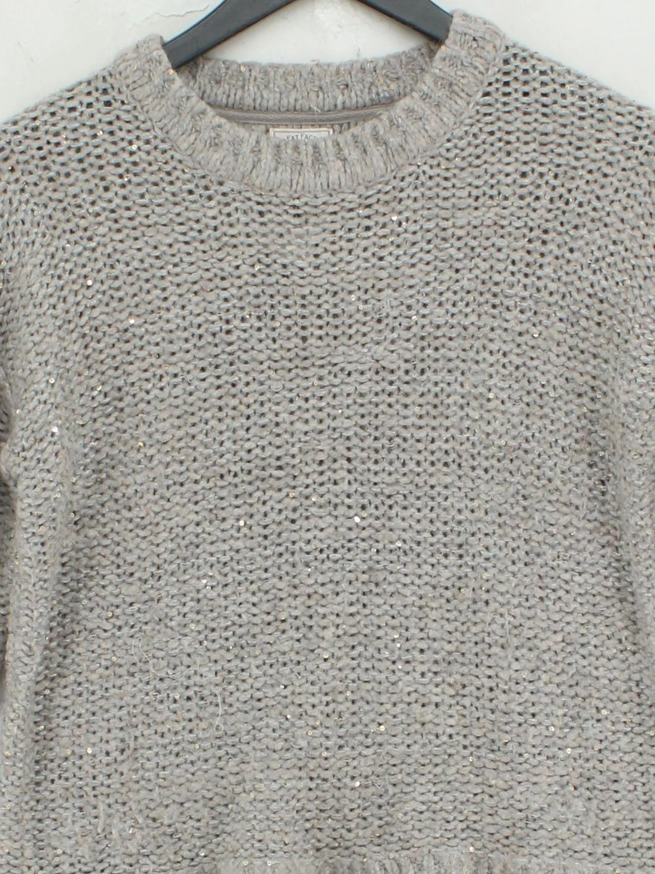 Fat Face Women's Jumper UK 8 Grey Acrylic - Image 3