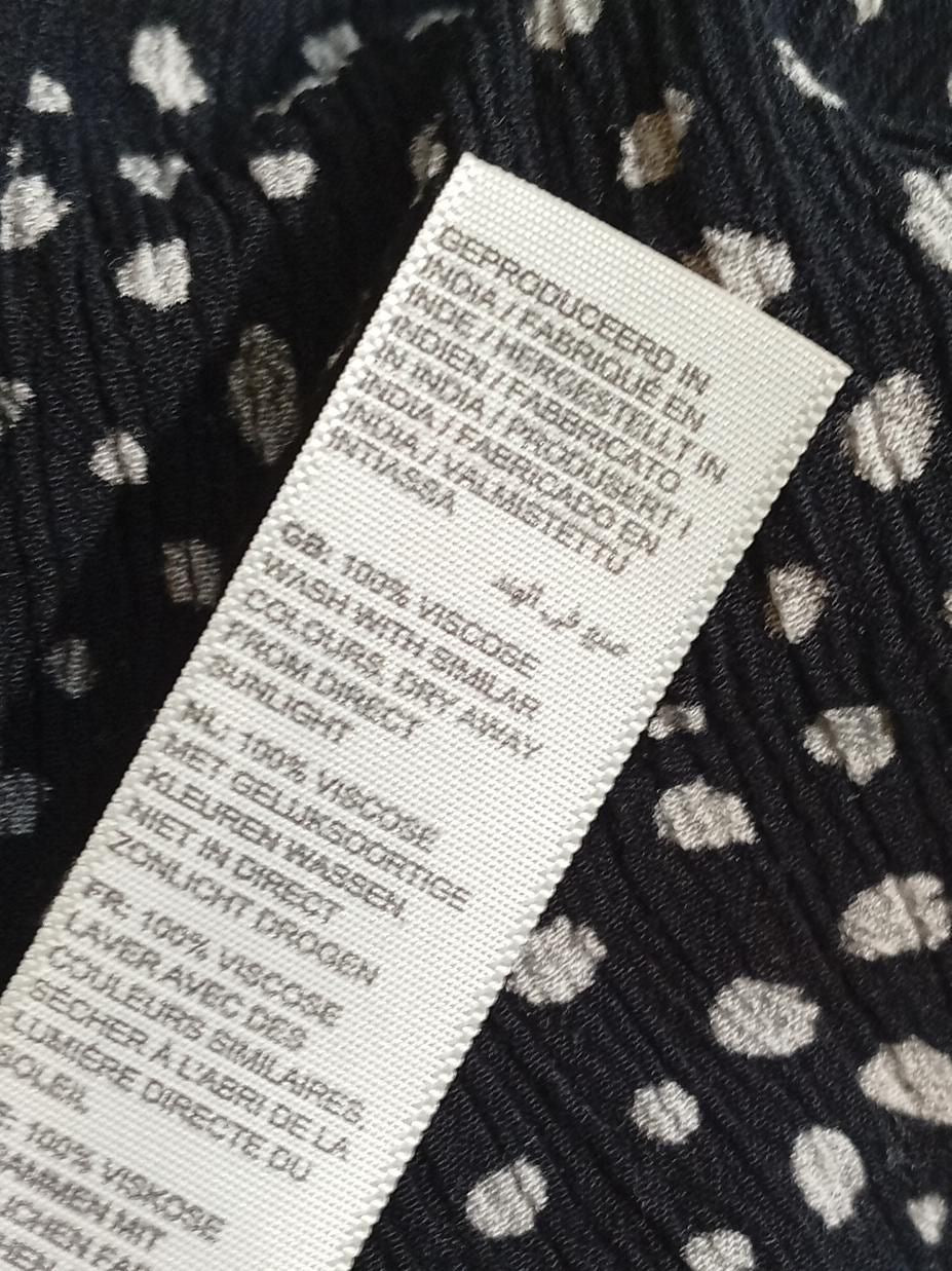 Fat Face Women's Midi Skirt UK 18 Black Polkadot 100% Viscose Midi A-Line - Image 6