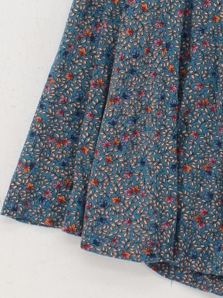 Fat Face Women's Mini Skirt UK 8 Blue Floral Viscose with Elastane Short Mini - Image 4