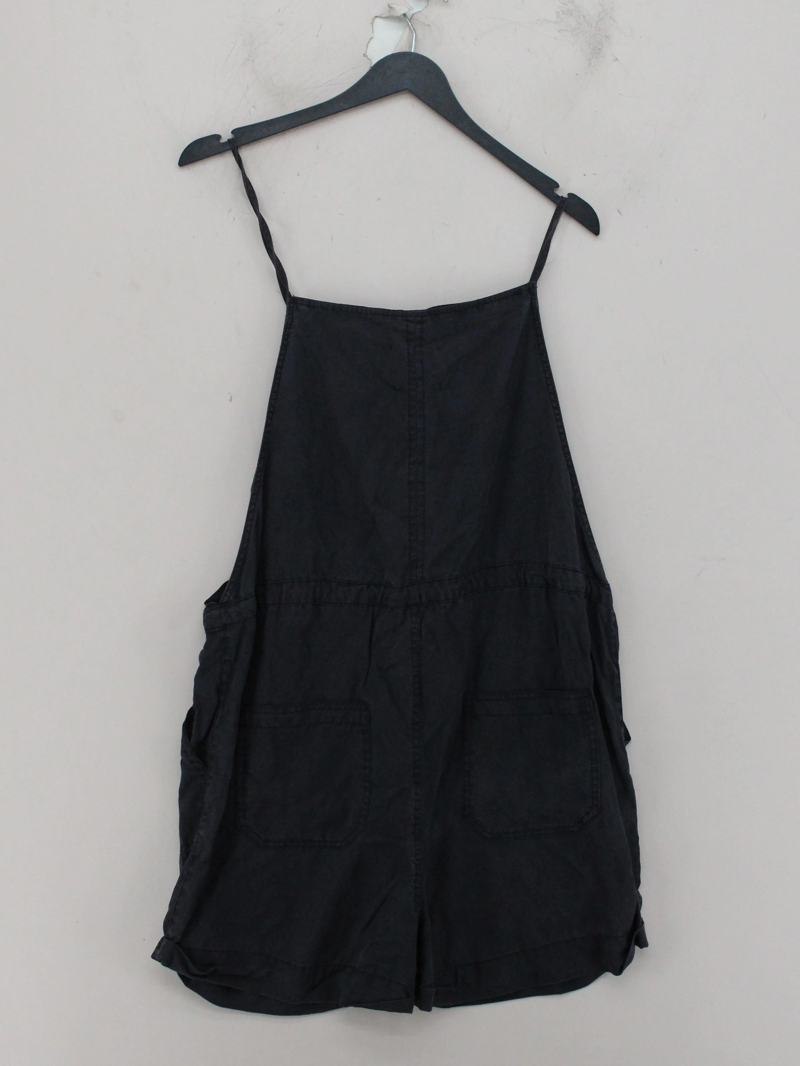 Fat Face Women's Playsuit UK 12 Black 100% Lyocell Modal Playsuit - Image 2