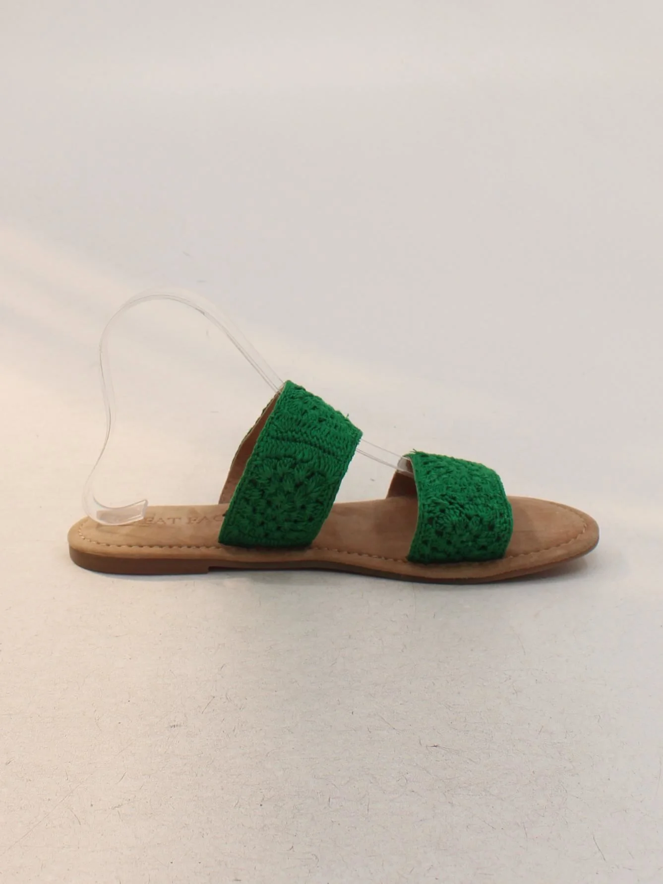 Fat Face Women's Sandals UK 6.5 Green 100% Other Slider - Image 5