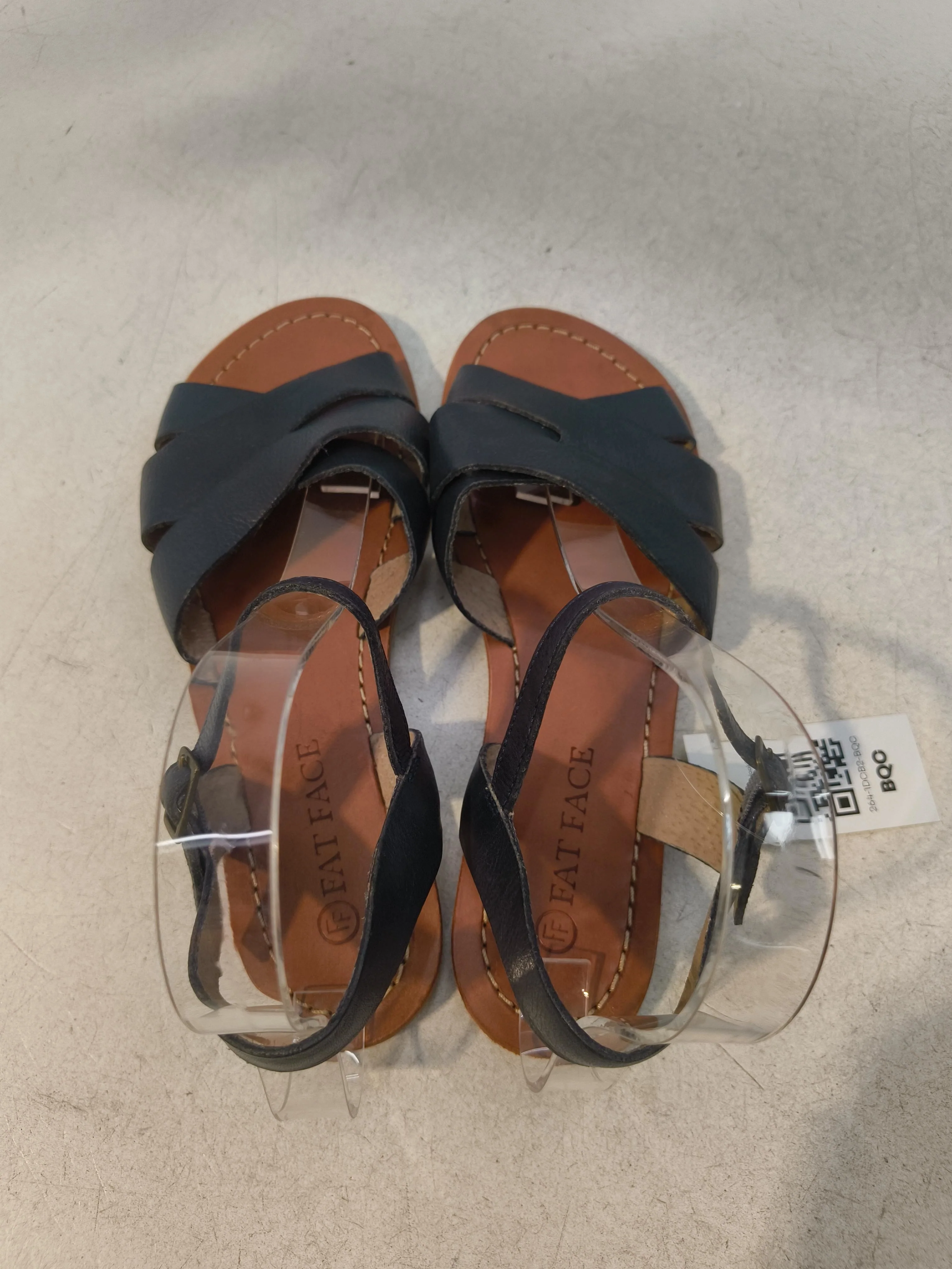 Fat Face Women's Sandals UK 6 Black 100% Leather Strappy - Image 6