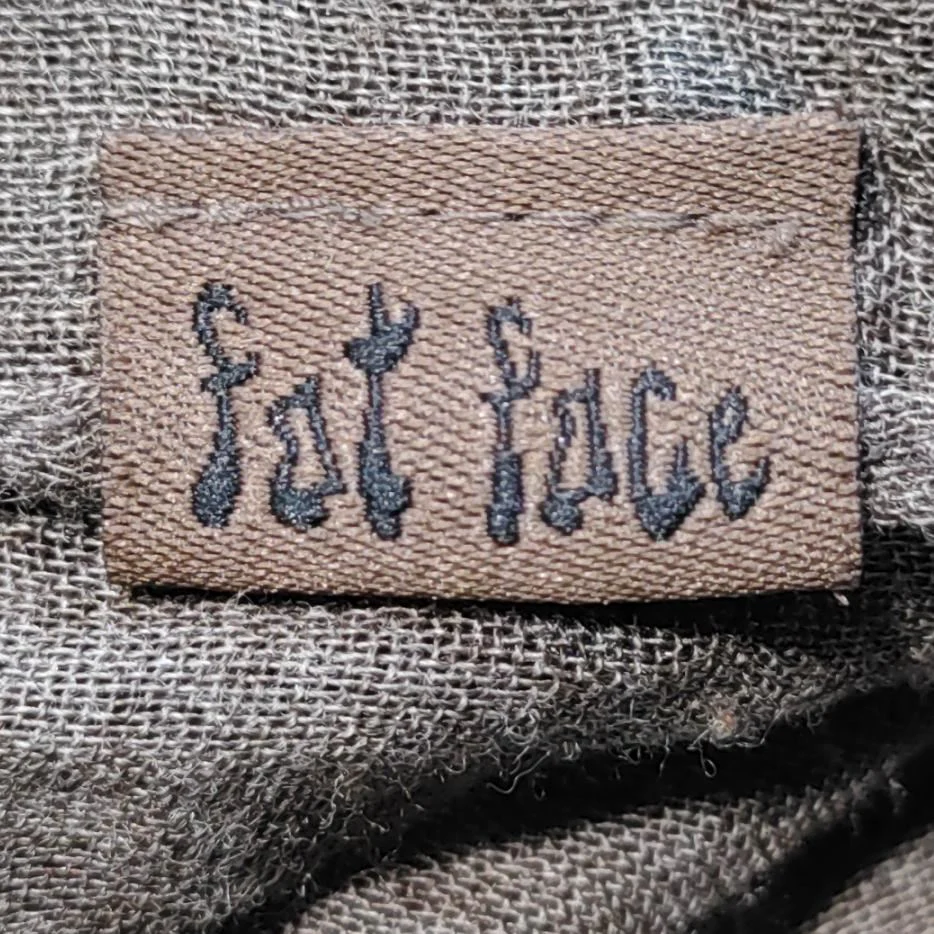 Fat Face Women's Scarf Brown Animal Print 100% Other Rectangle Scarf - Image 5