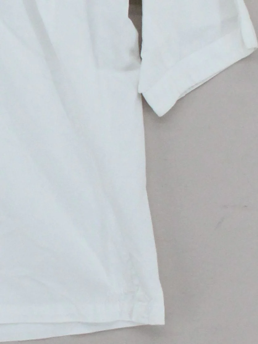 Fat Face Women's Shirt UK 6 White 100% Cotton 3/4 Sleeve Collared Basic - Image 4