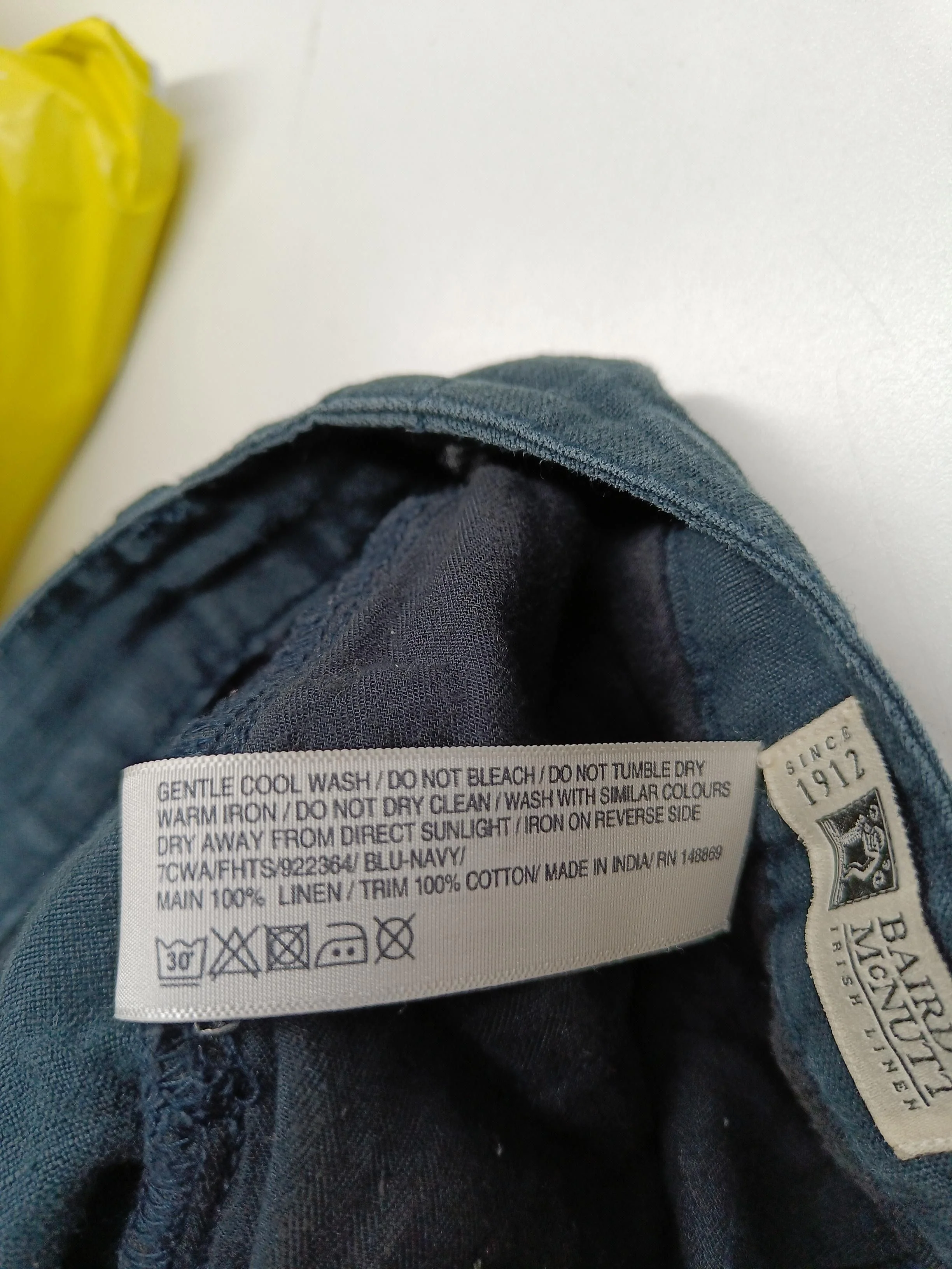 Fat Face Women's Shorts UK 10 Blue Linen with Cotton Cargo - Image 10