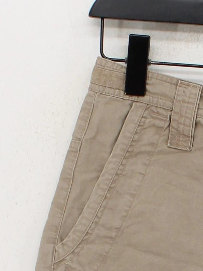 Fat Face Women's Shorts UK 14 Tan 100% Cotton Cargo - Image 4
