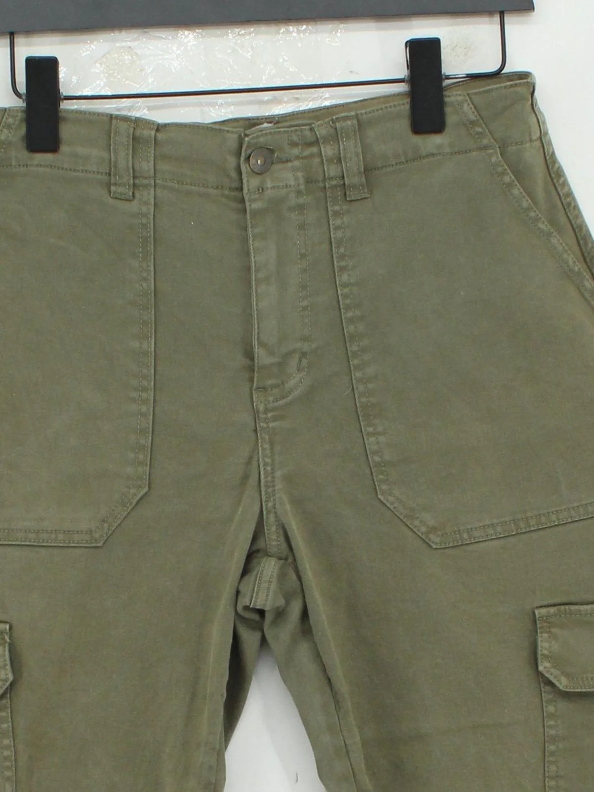 Fat Face Women's Sports Bottoms UK 12 Green Cotton - Image 3
