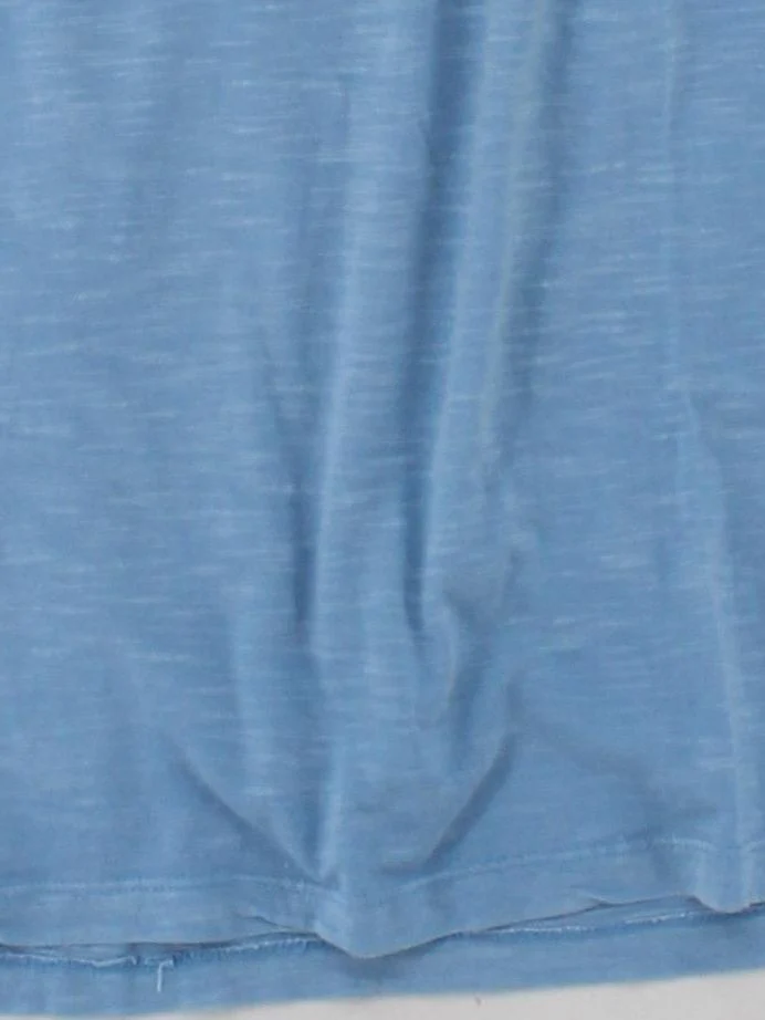 Fat Face Women's T-Shirt UK 12 Blue Cotton with Lyocell Modal Basic - Image 4