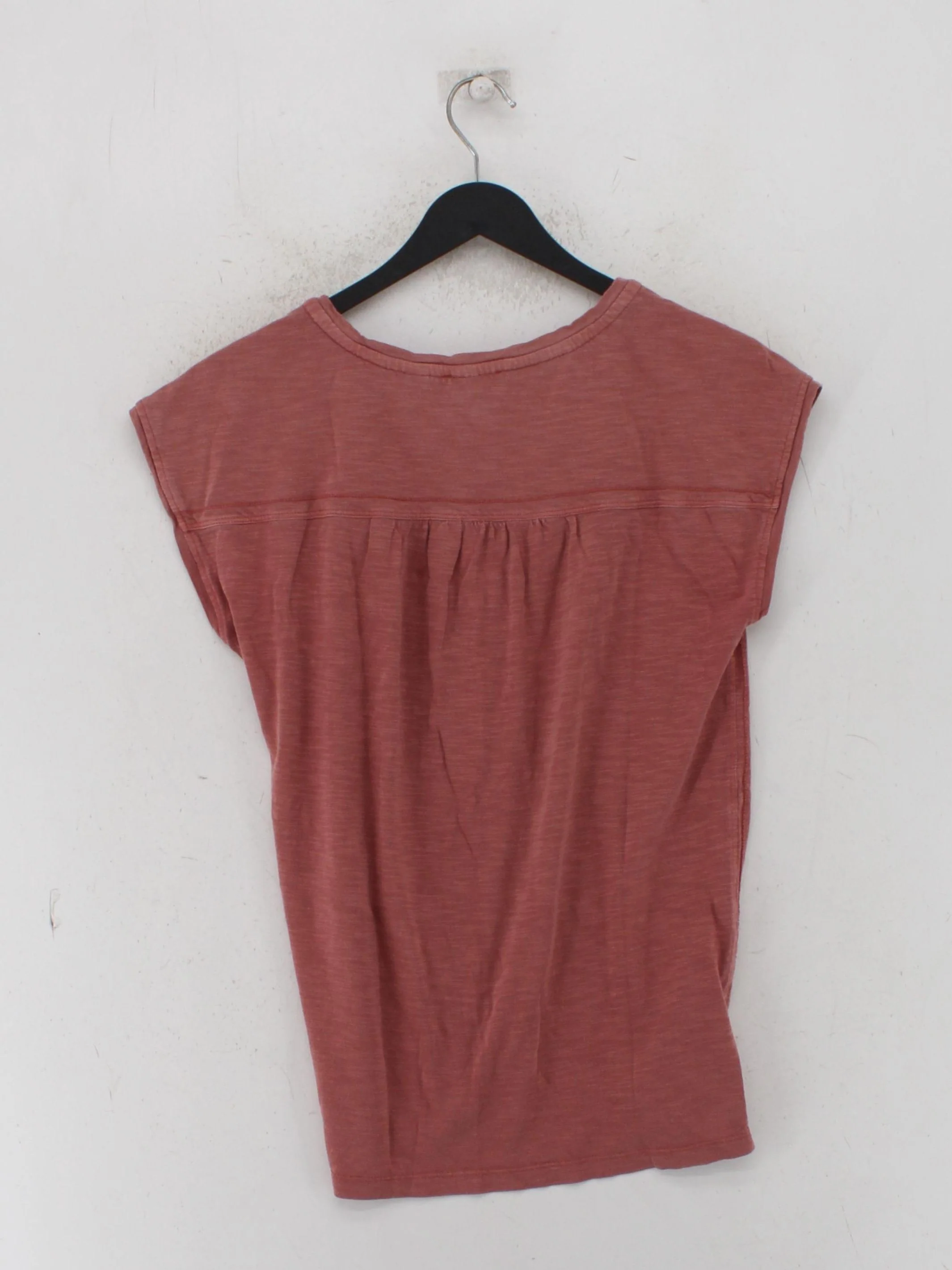Fat Face Women's T-Shirt UK 12 Red Cotton with Lyocell Modal Basic - Image 2