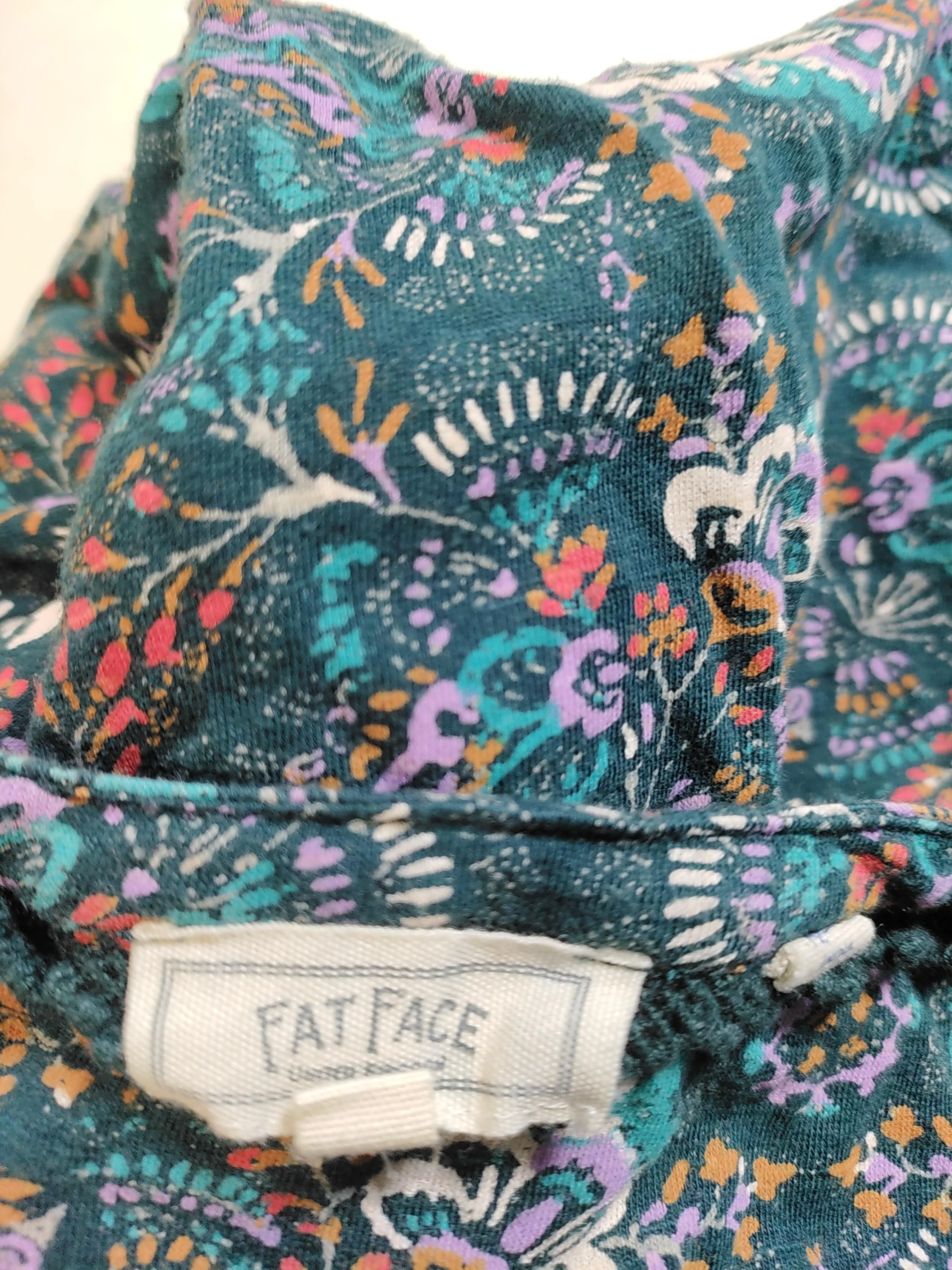 Fat Face Women's Top UK 20 Multi Cotton with Rayon Tunic - Image 5