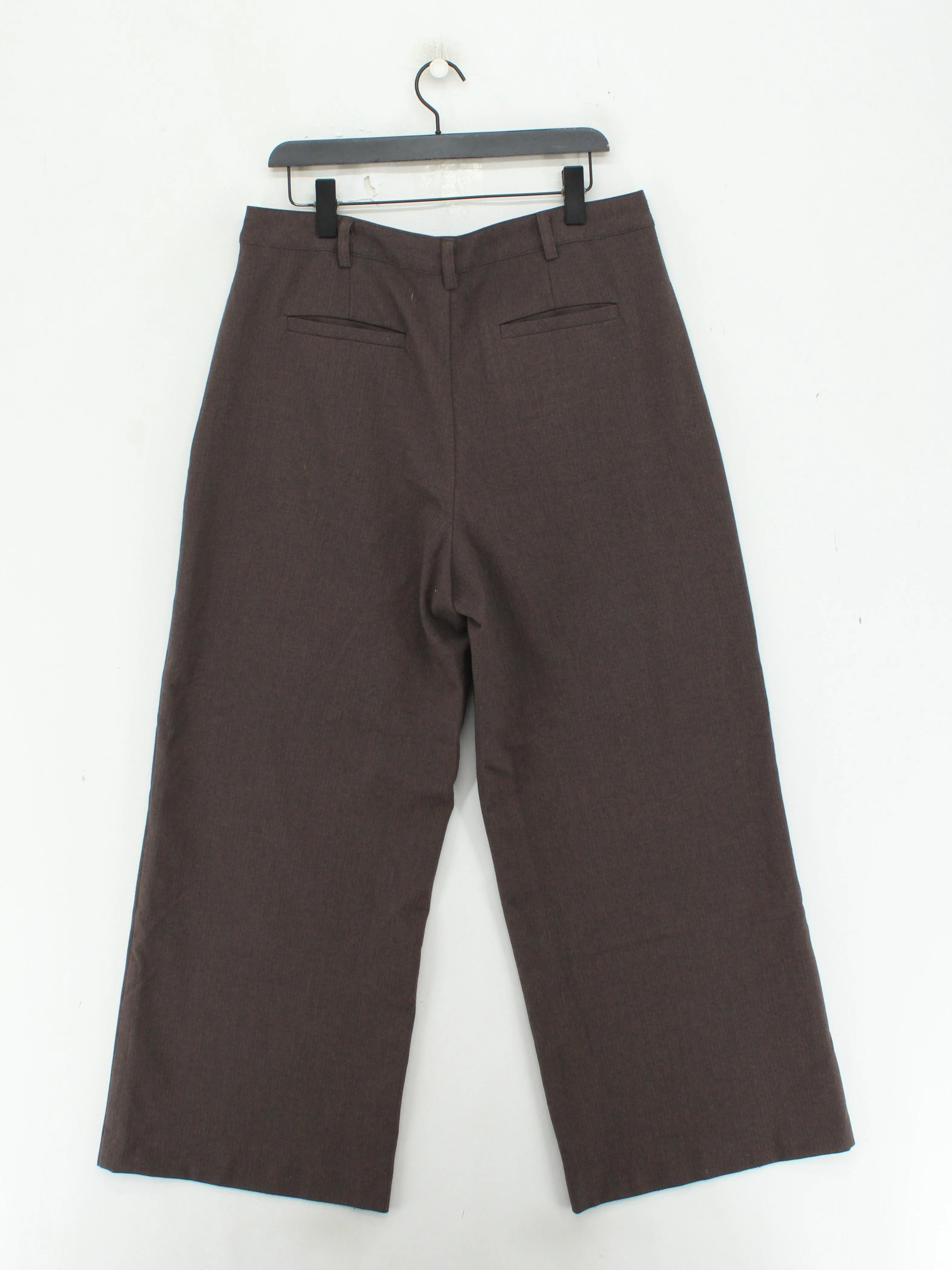 Fat Face Women's Trousers UK 16 Brown Polyester - Image 2