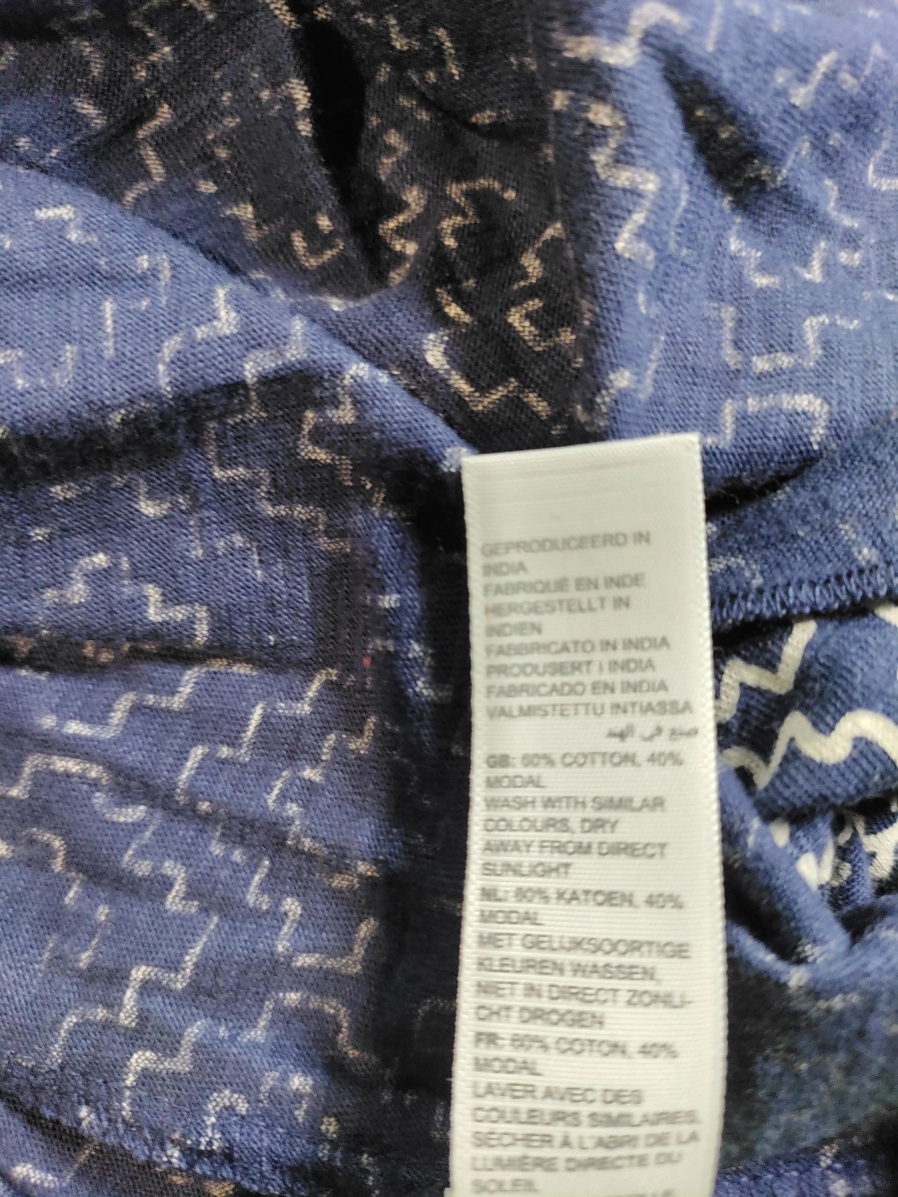 Fat Face Wrap Midi Dress UK16 in Blue - Image 6