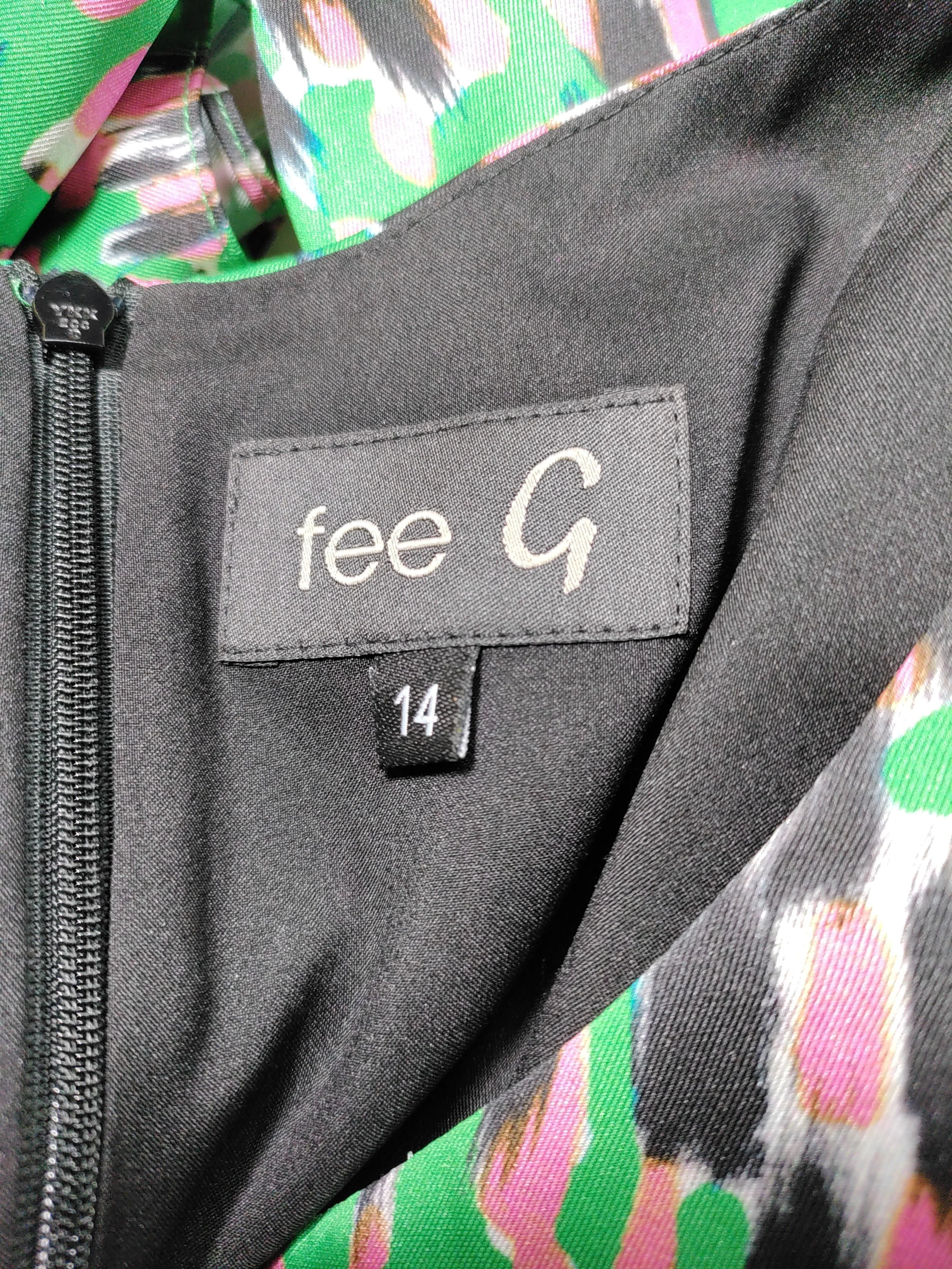 Fee G Shirt Midi Dress UK14 in Multi - Image 5