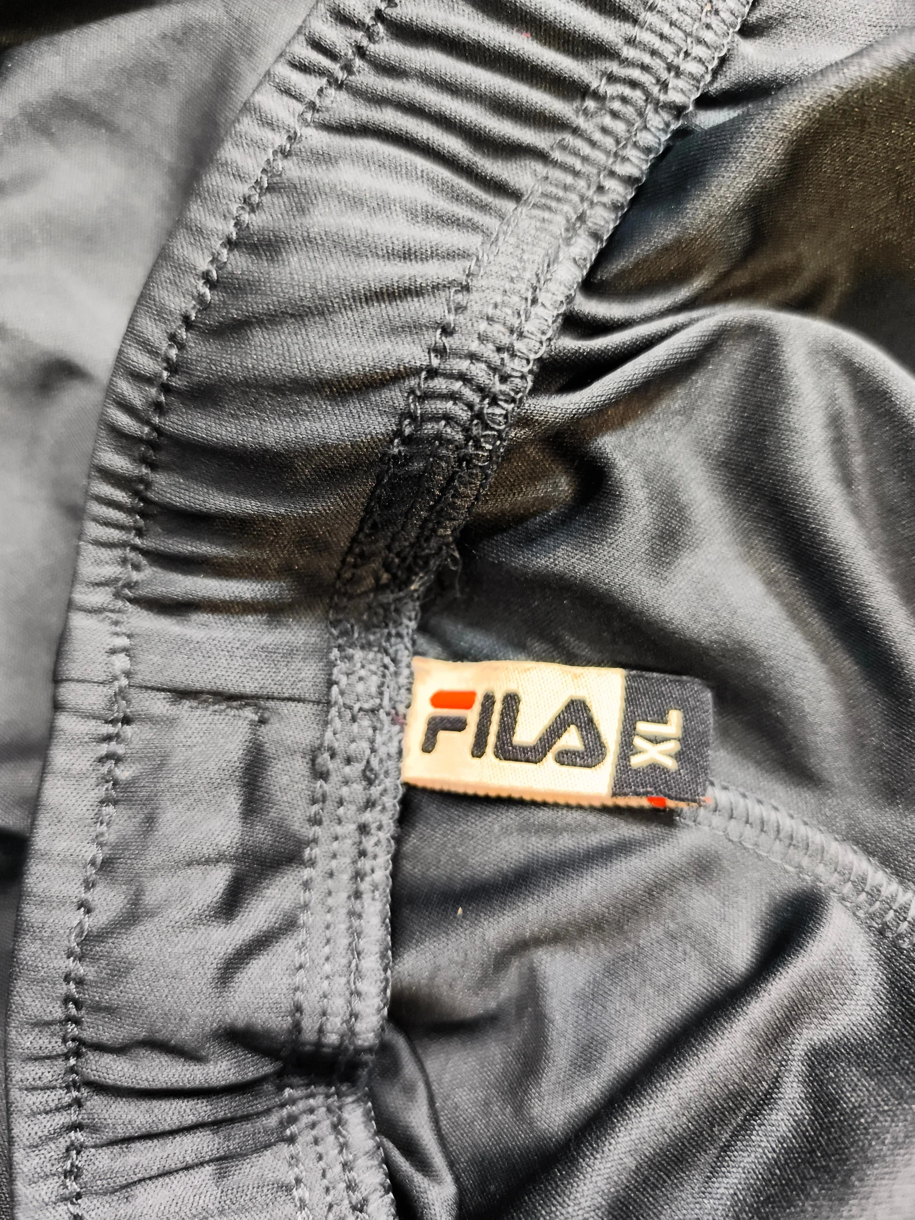Fila Men's Shorts XL Blue 100% Polyester Sweat - Image 5