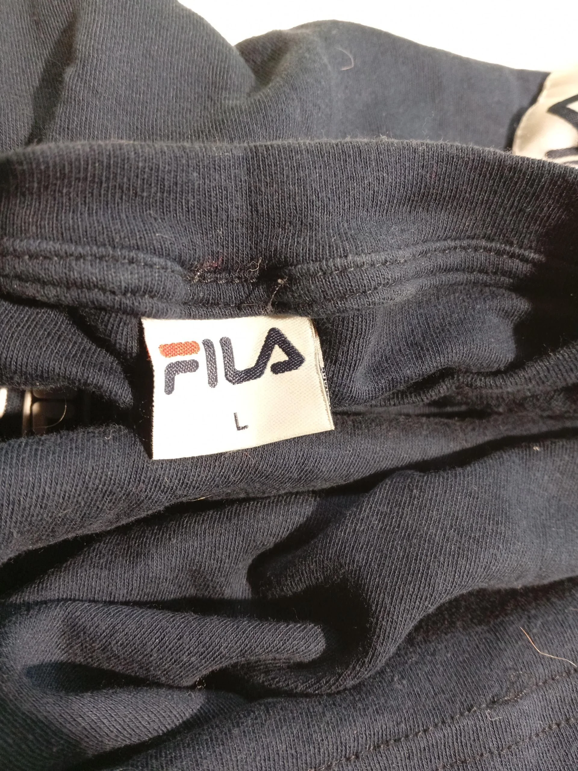 Fila Men's T-Shirt L Blue Graphic 100% Cotton Basic - Image 5