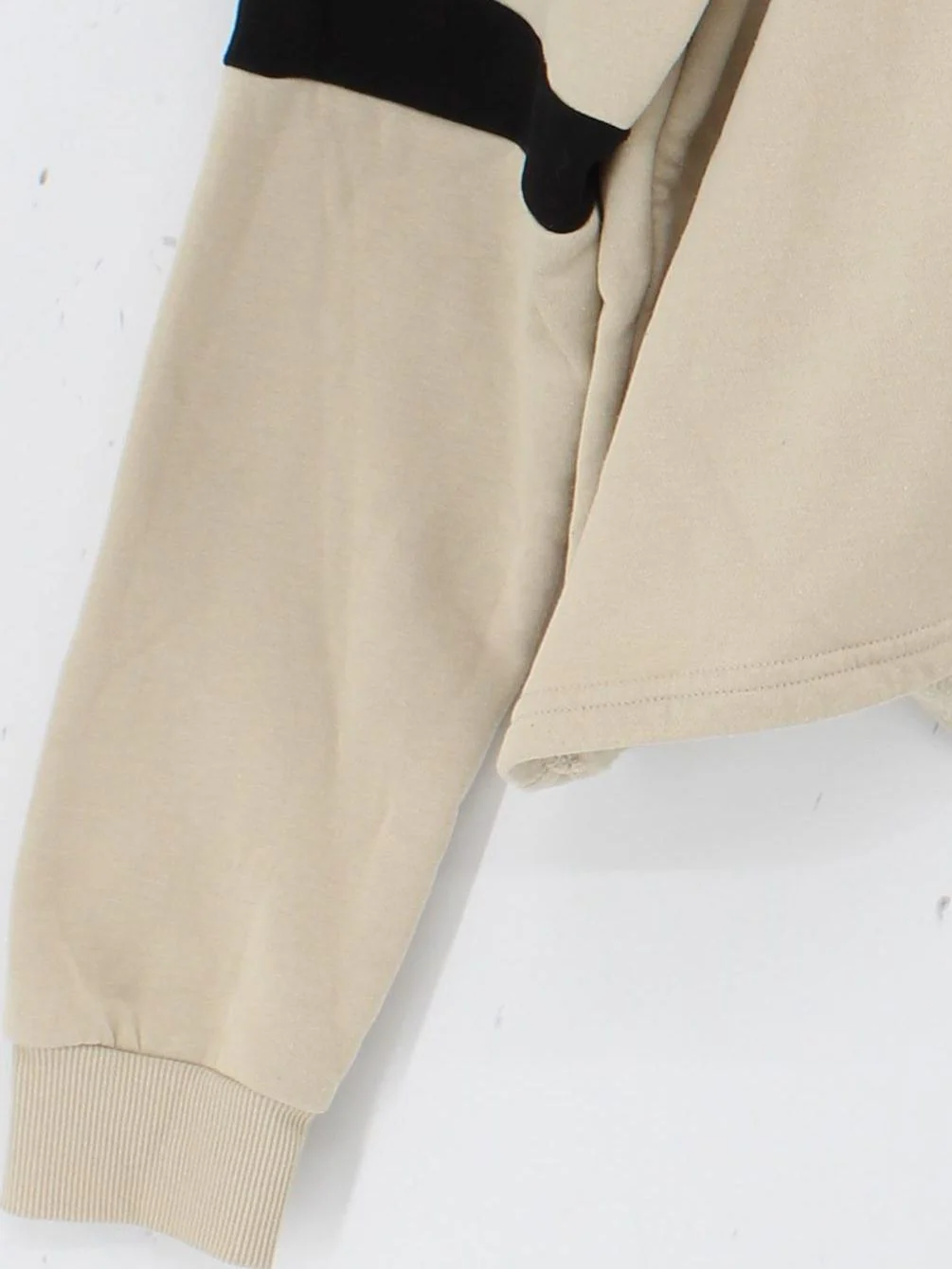 Fila Women's Hoodie L Tan Graphic Polyester with Cotton Pullover - Image 4