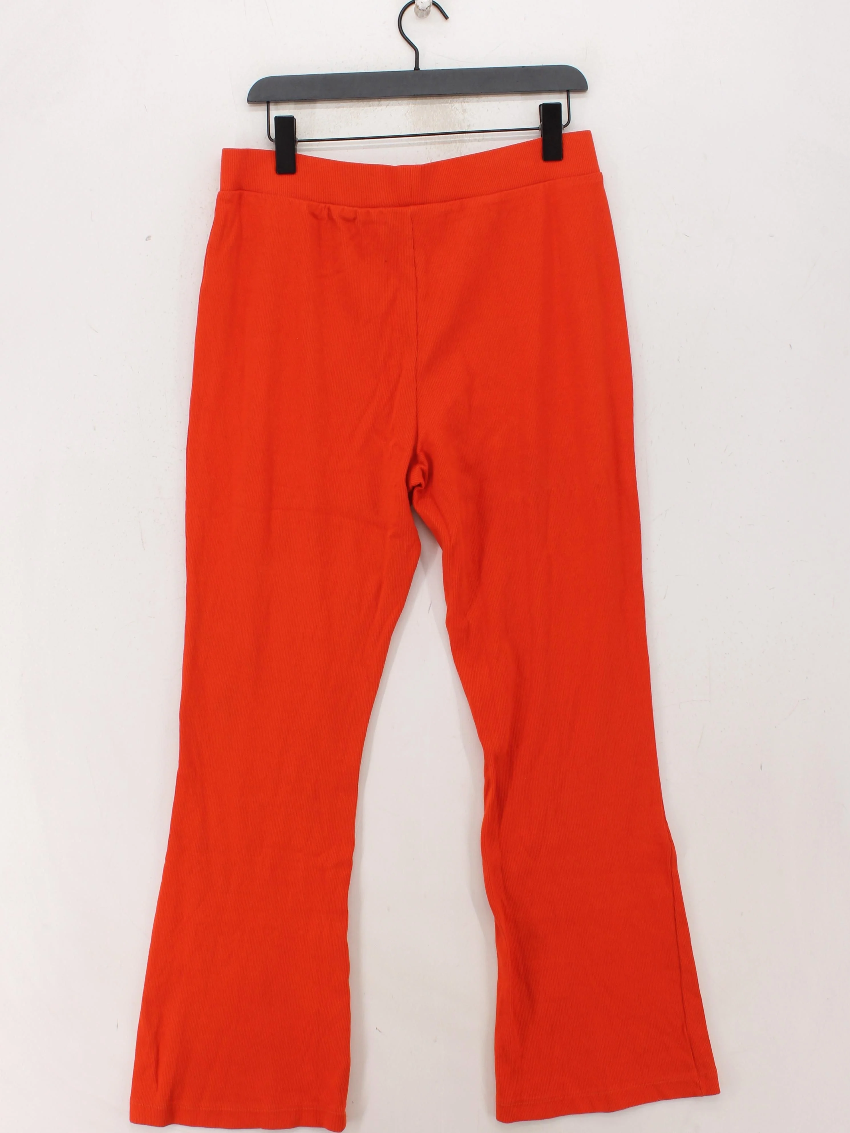 Fila Women's Sports Bottoms XL Orange 100% Cotton Sweatpants - Image 2