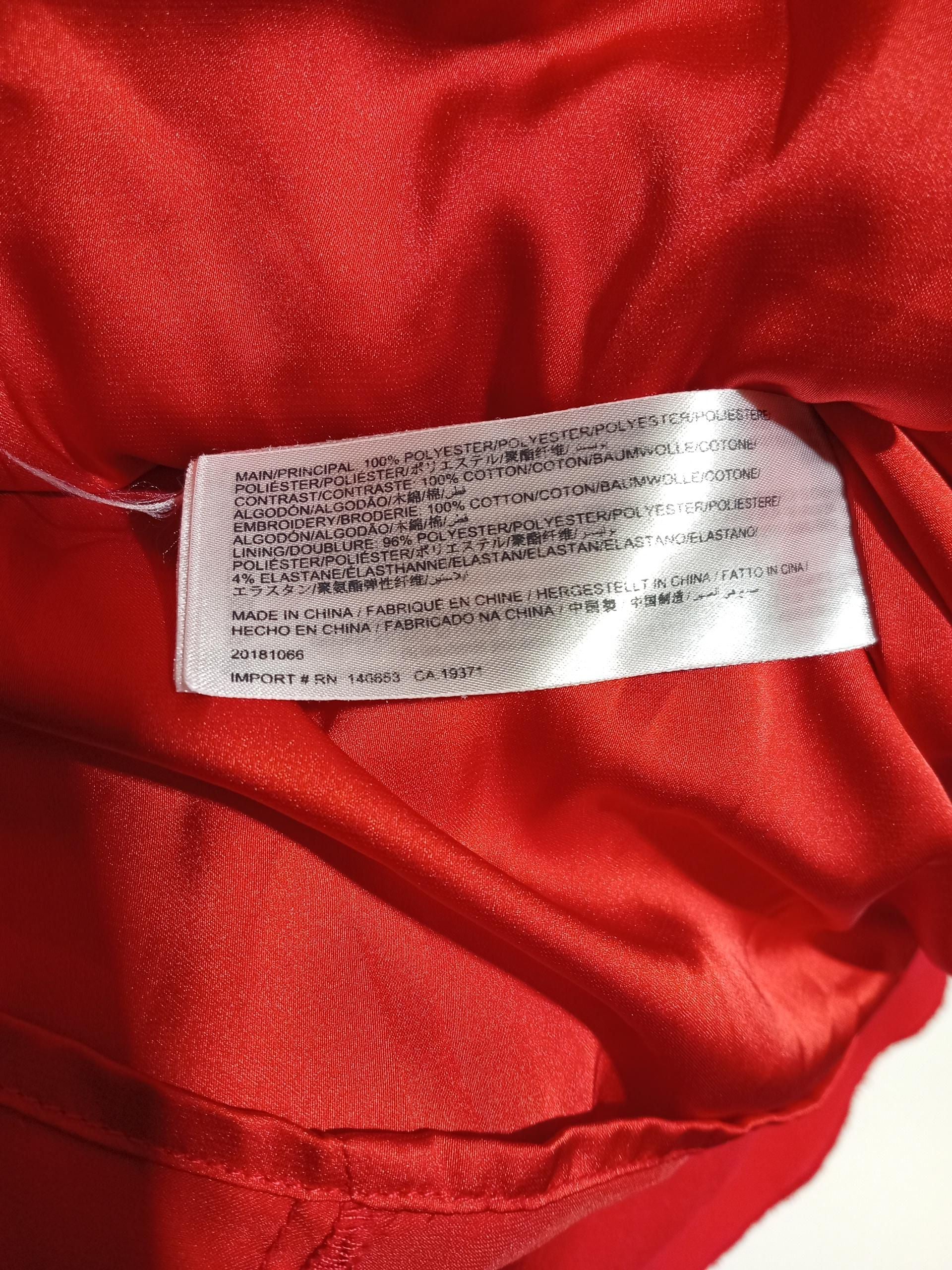 Finders Slip Midi Dress S in Red - Image 6