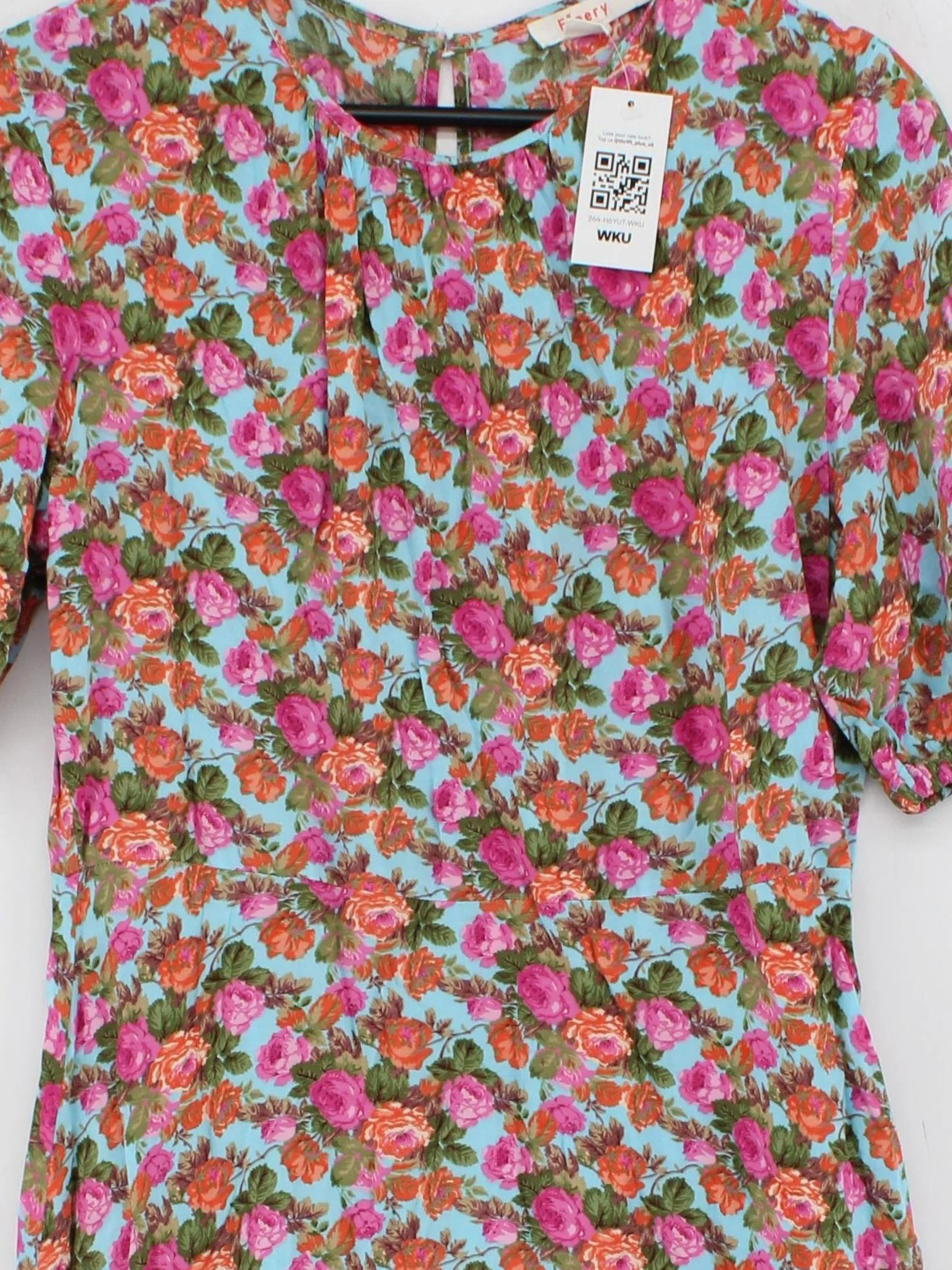 Finery Shirt Midi Dress UK12 in Multi - Image 3