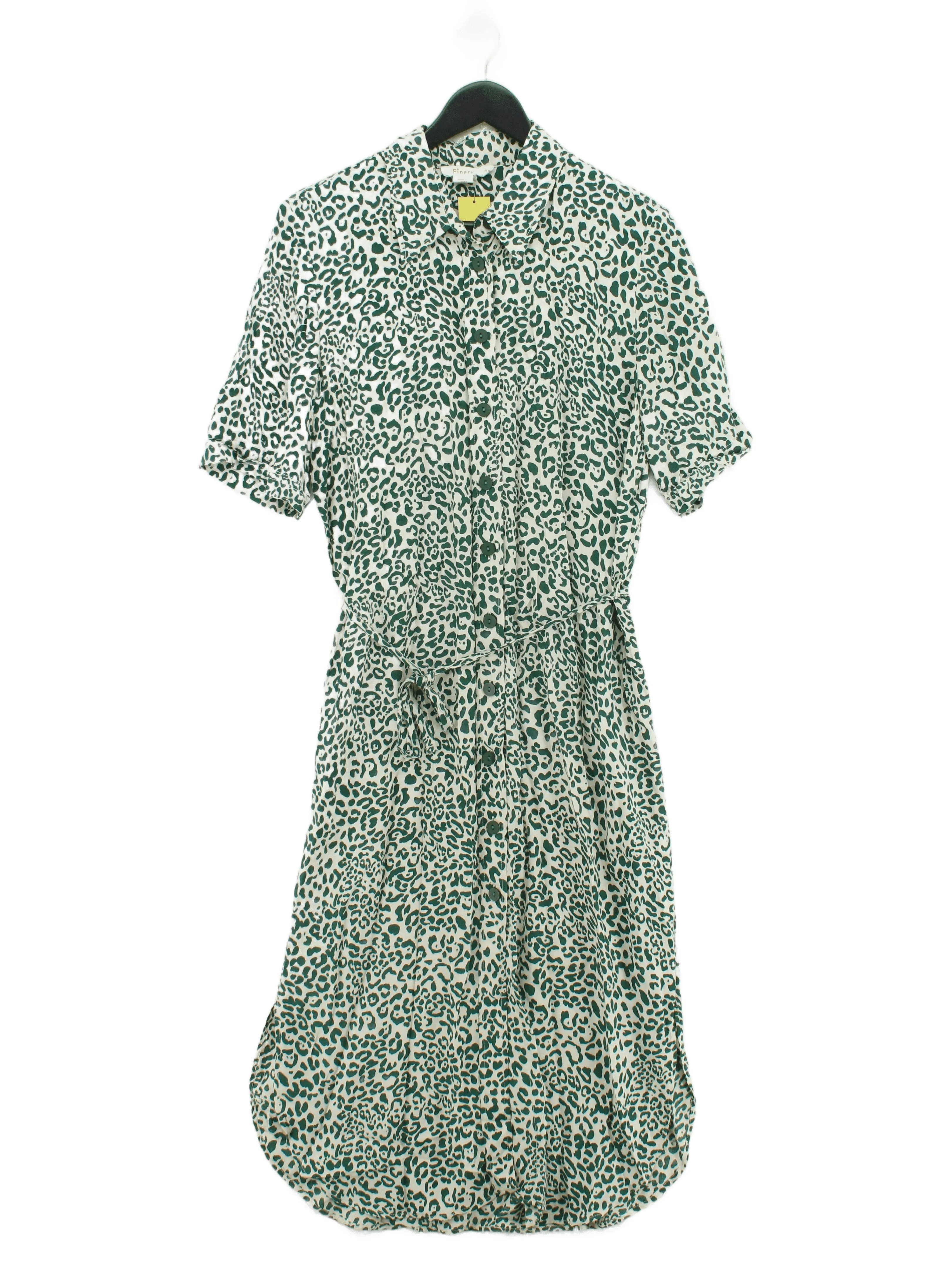 Finery Shirt Mini Dress UK10 in Cream