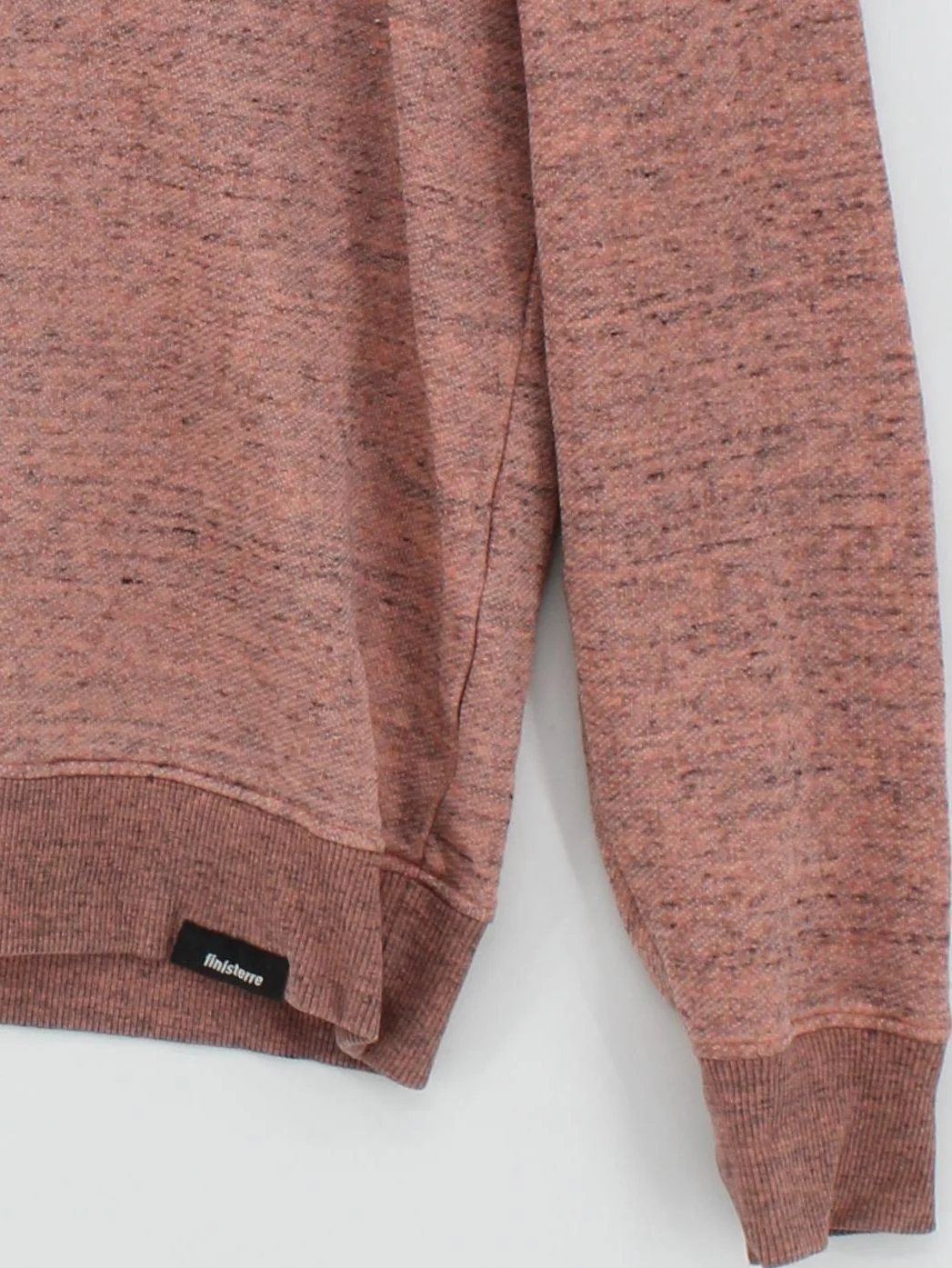 Finisterre Men's Hoodie L Pink Cotton with Polyester Pullover - Image 4