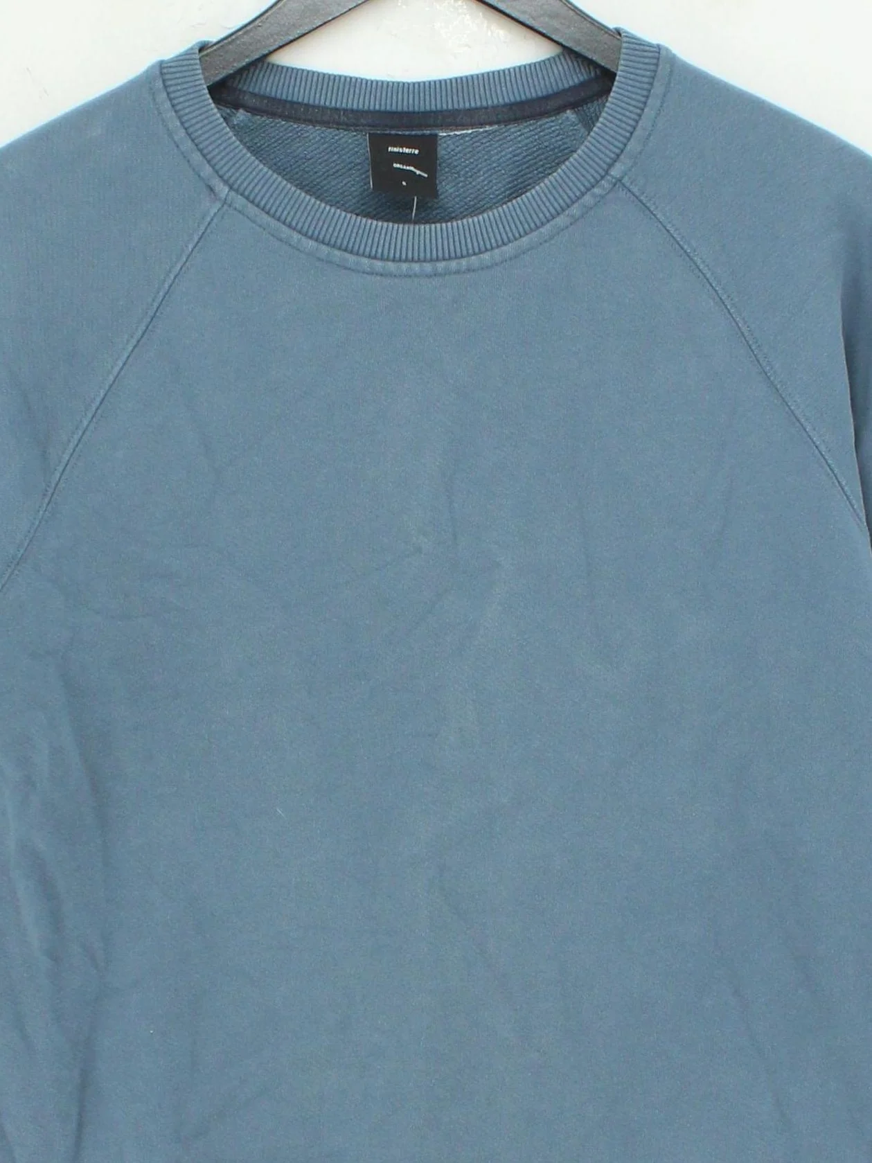 Finisterre Men's Hoodie S Blue 100% Cotton Pullover - Image 3