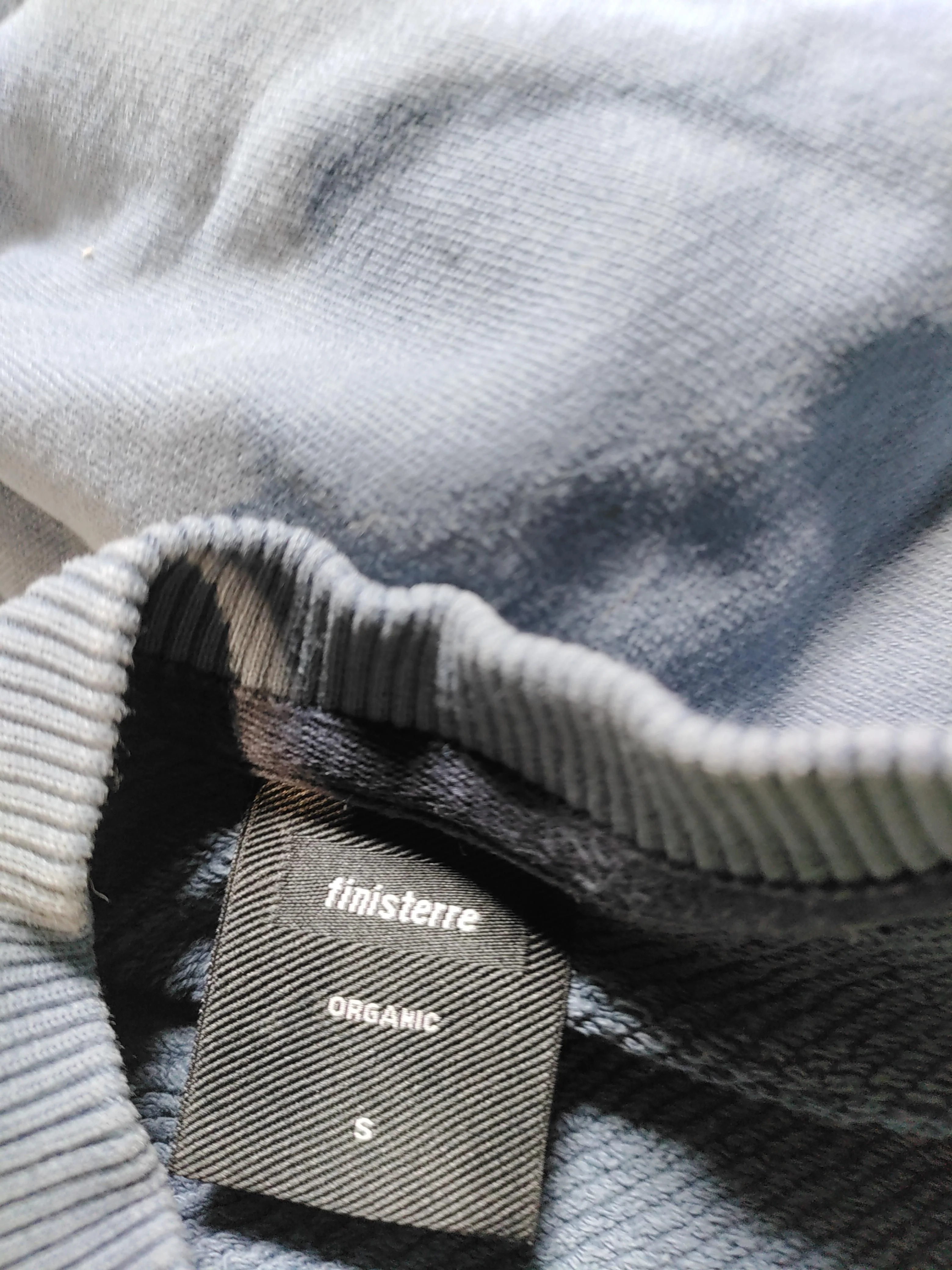 Finisterre Men's Hoodie S Blue 100% Cotton Pullover - Image 6