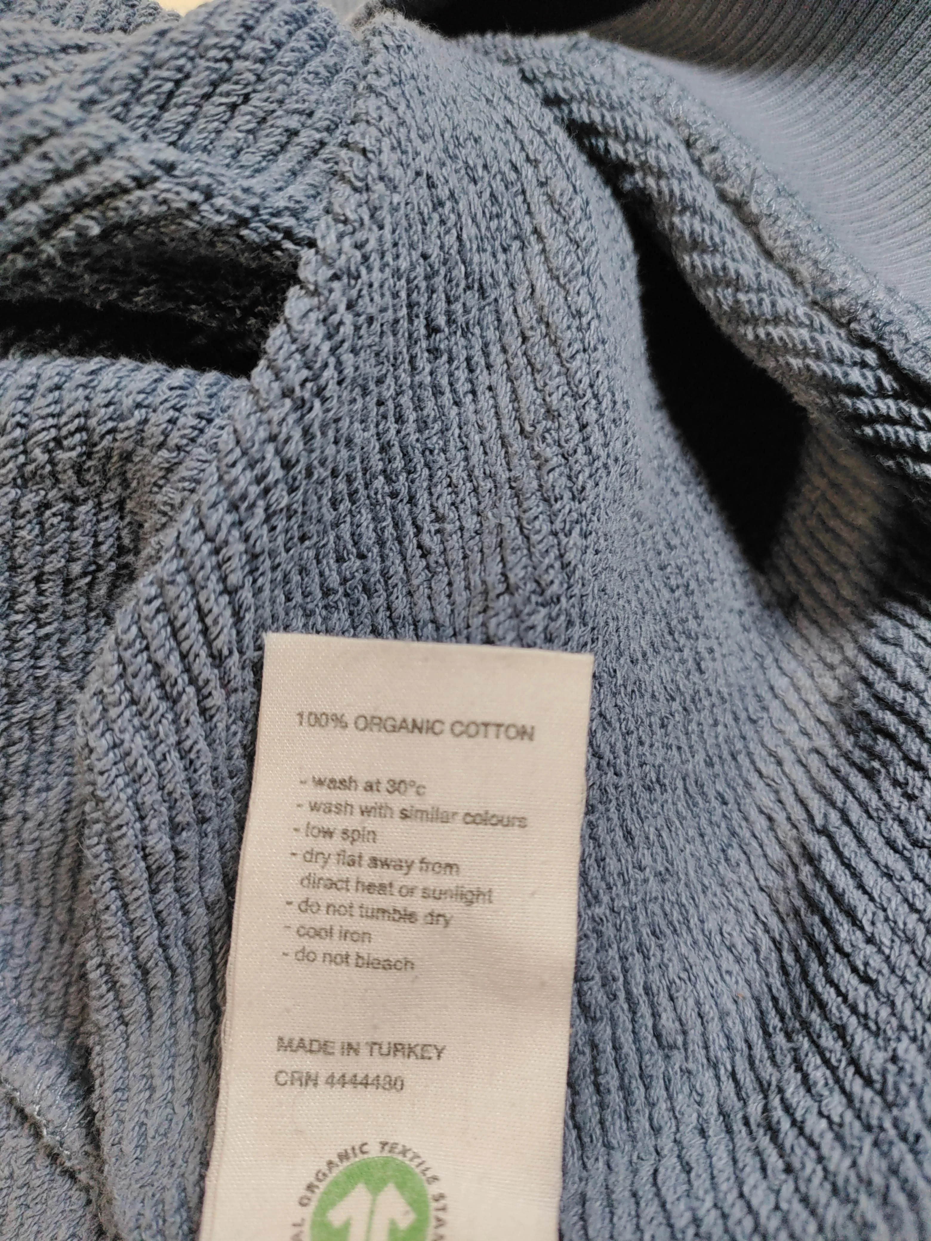 Finisterre Men's Hoodie S Blue 100% Cotton Pullover - Image 7