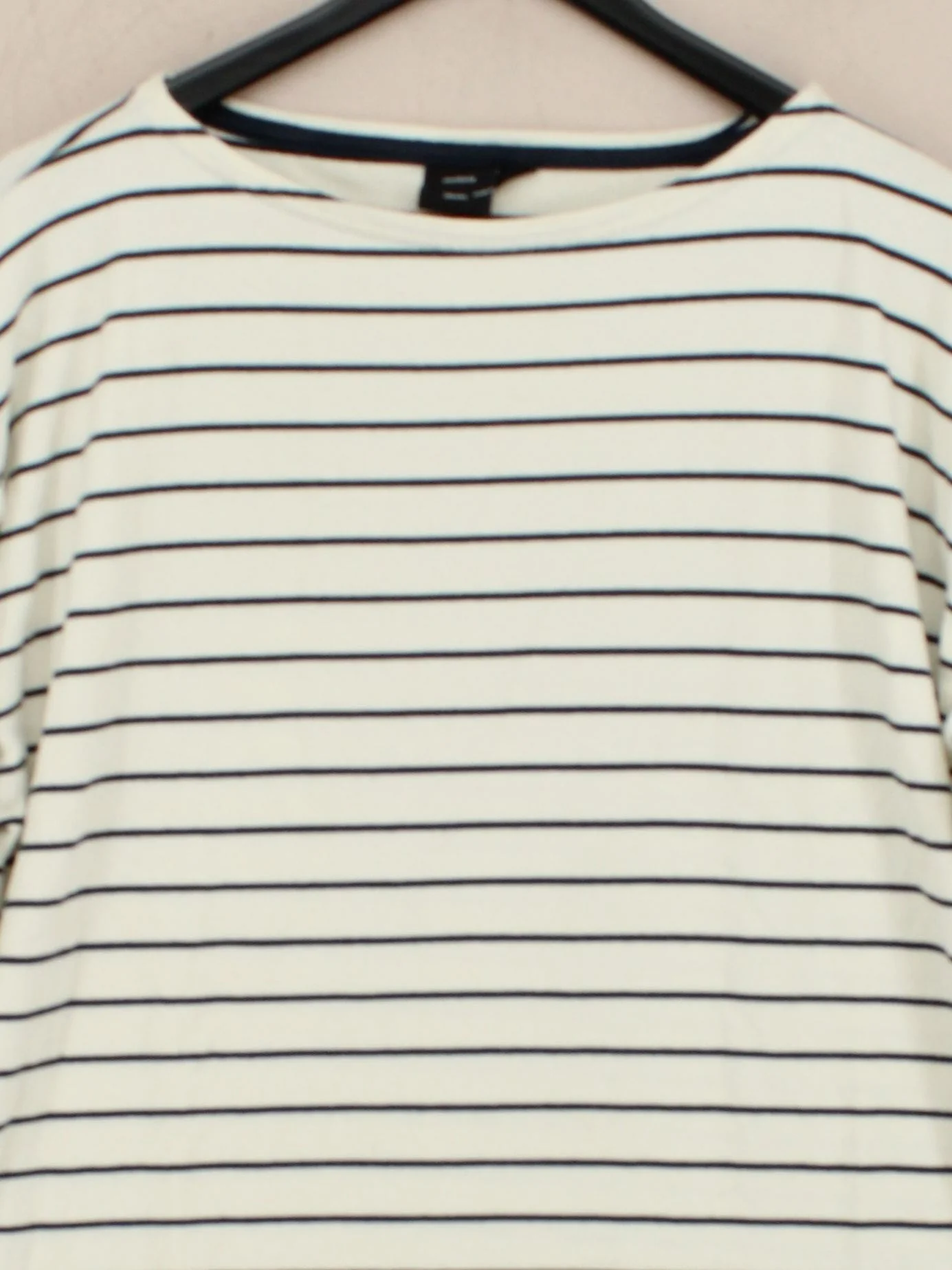 Finisterre Women's Top UK 12 Cream 100% Cotton Basic - Image 3