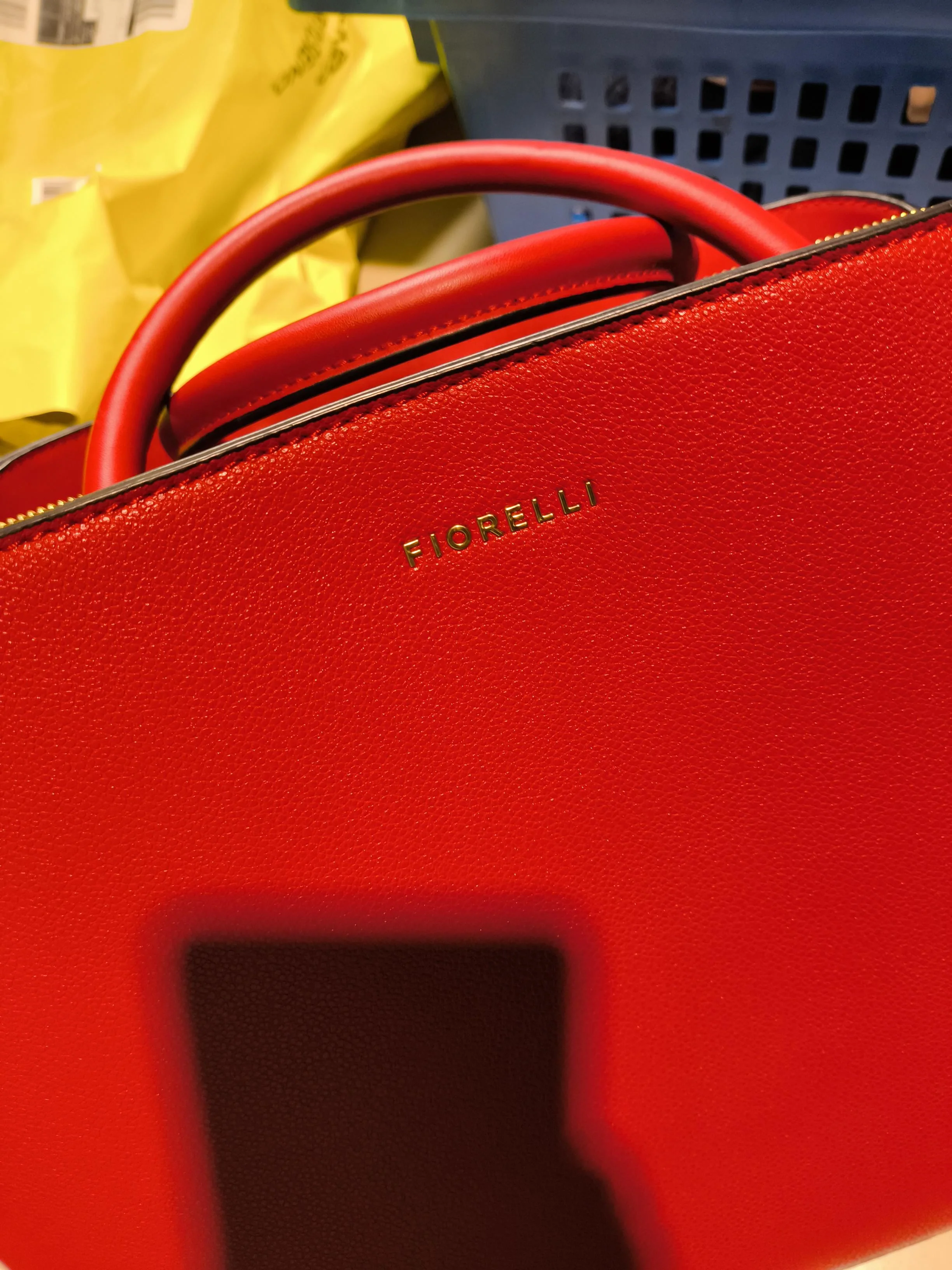 Fiorelli Women's Bag Red 100% Faux Leather Shoulder Bag - Image 5