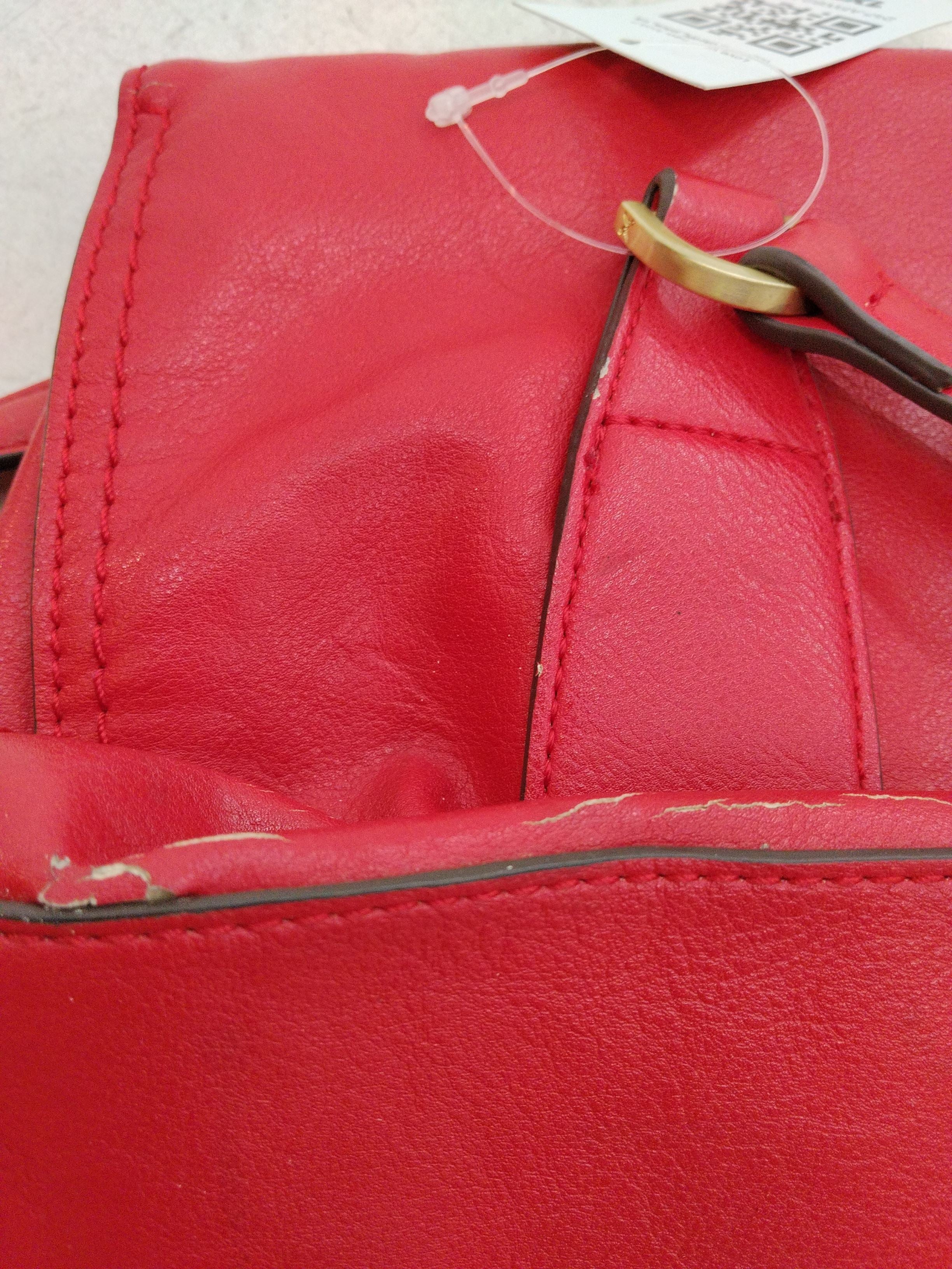 Fiorelli Women's Bag Red 100% Leather Shoulder Bag - Image 6