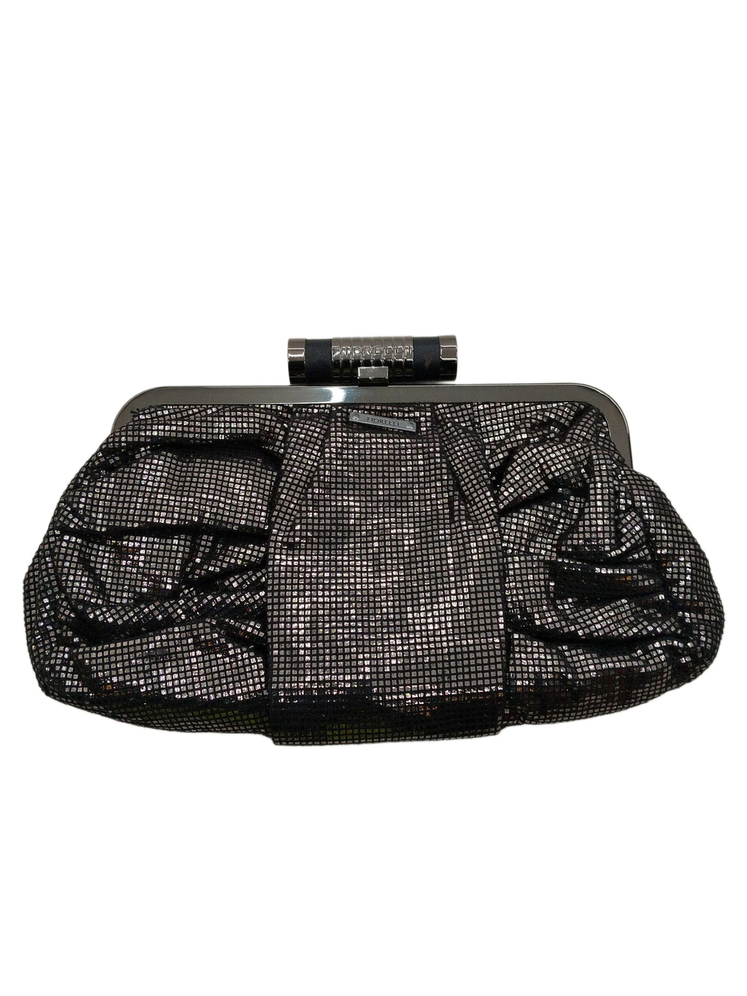 Fiorelli Women's Bag Silver Geometric 100% Other Clutch