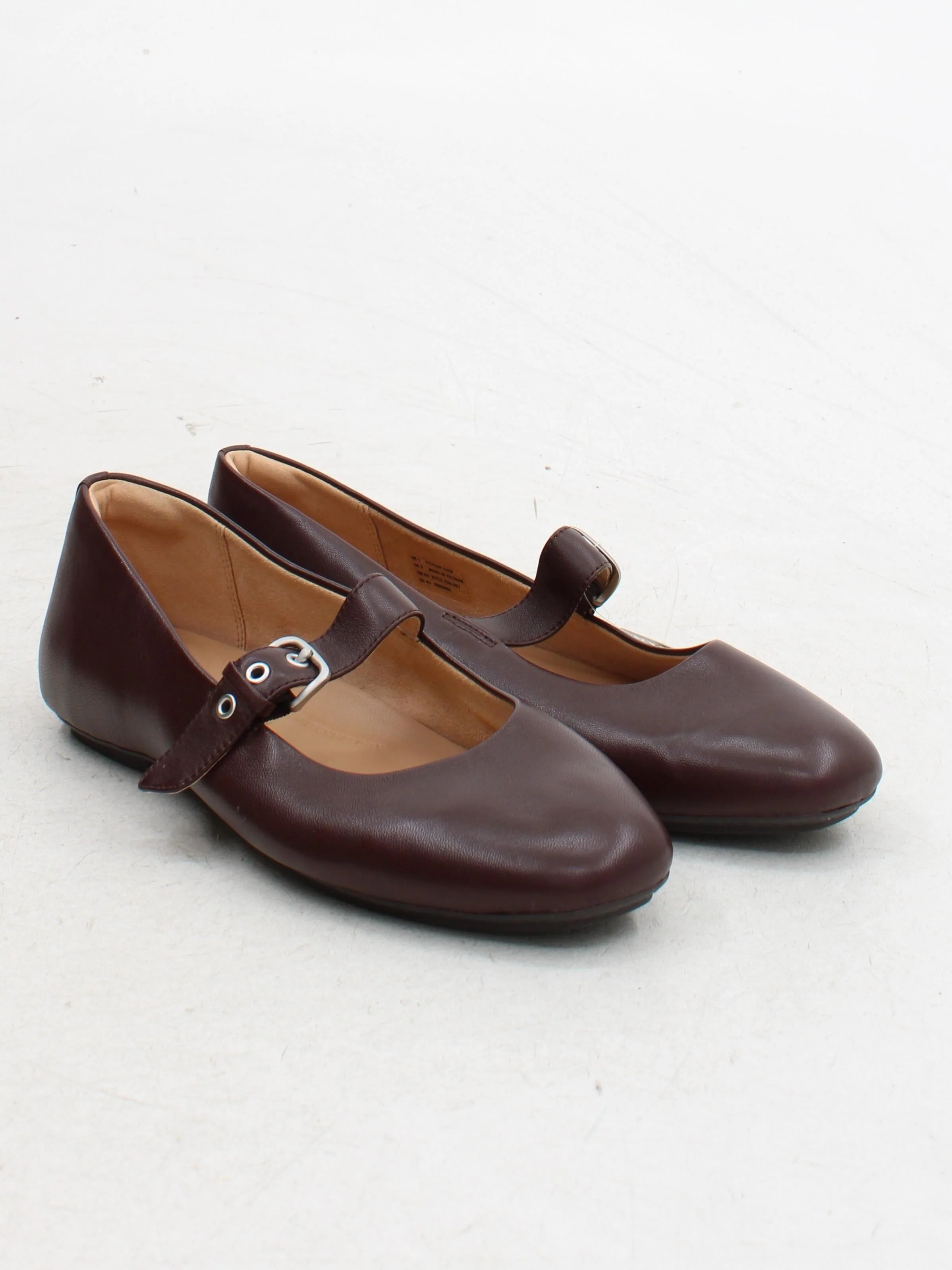 FitFlop Women's Flat Shoes UK 7 Brown 100% Leather Mary Jane - Image 4