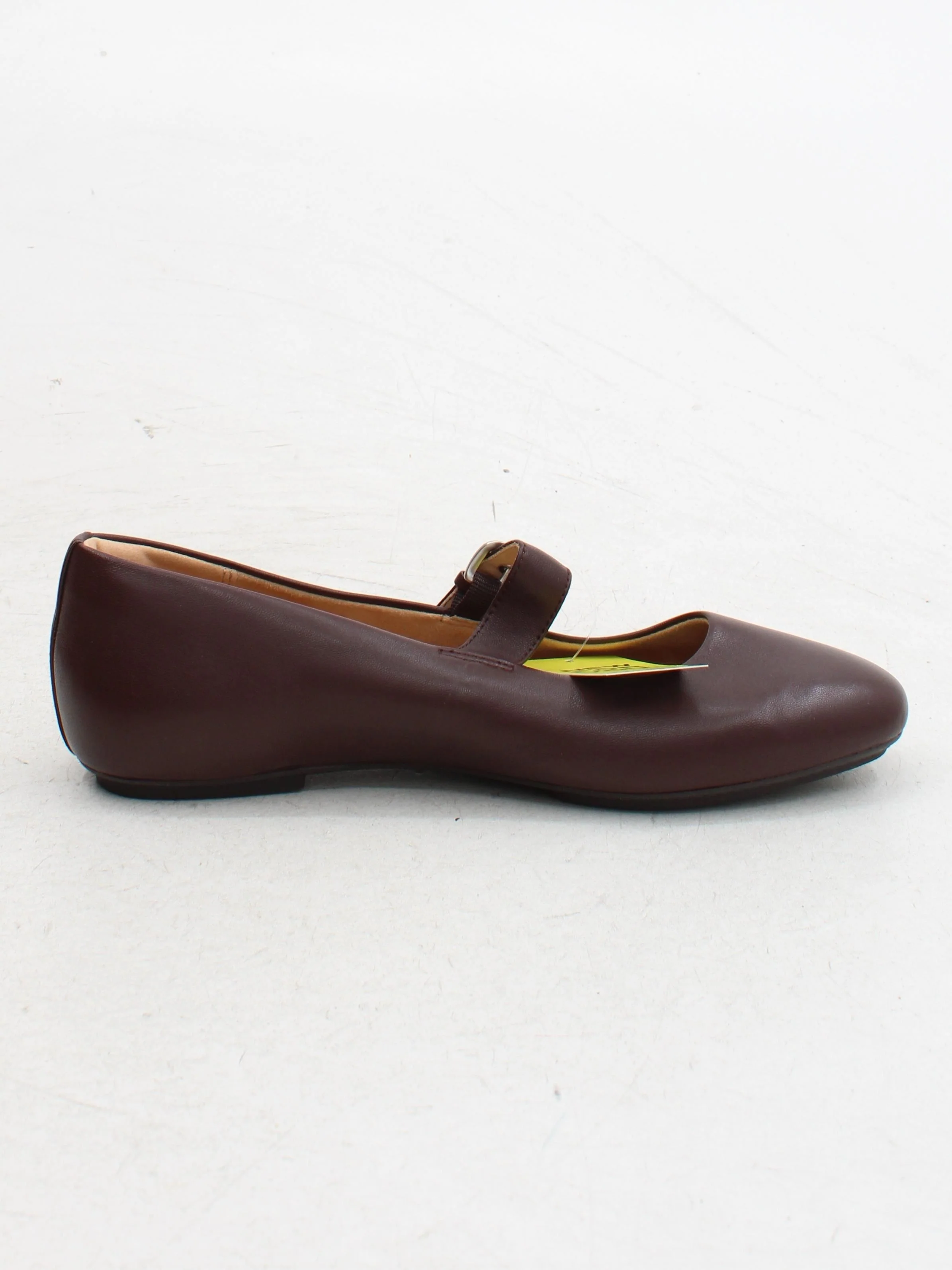 FitFlop Women's Flat Shoes UK 7 Brown 100% Leather Mary Jane - Image 5
