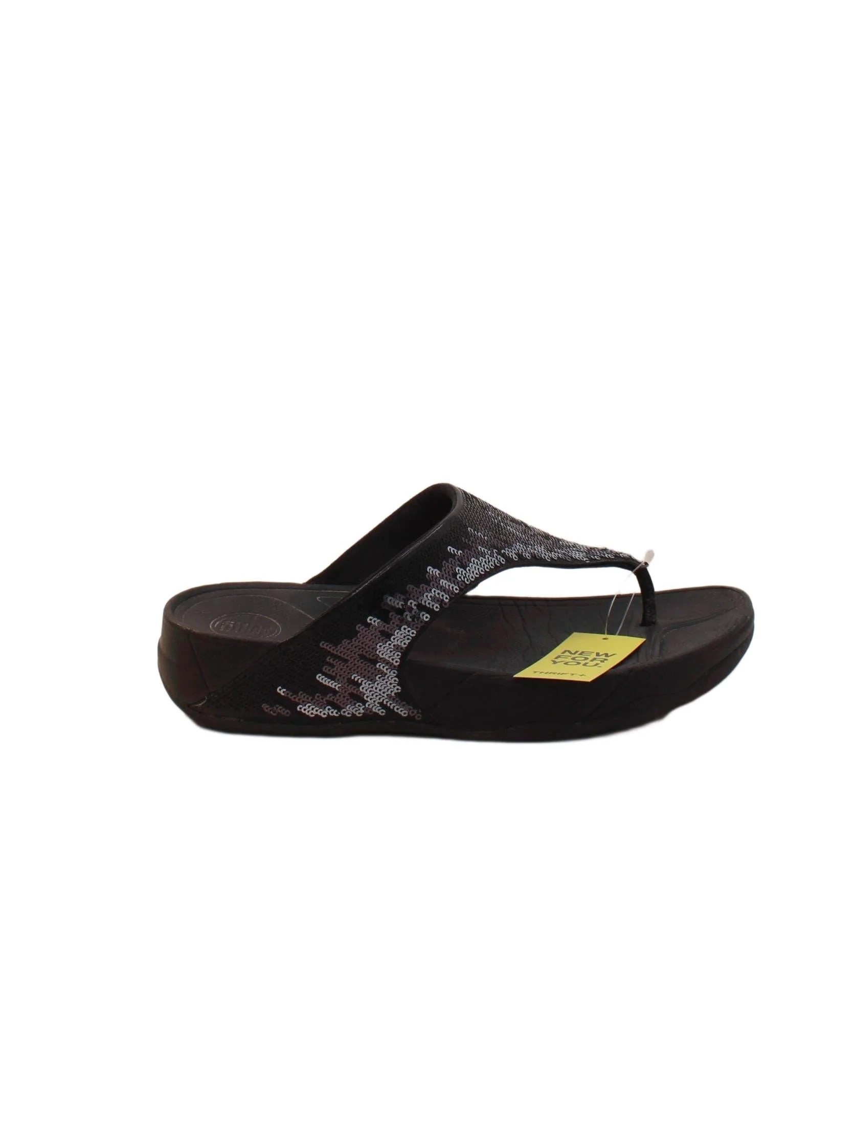 FitFlop Women's Sandals UK 6 Black 100% Other Flip-Flop