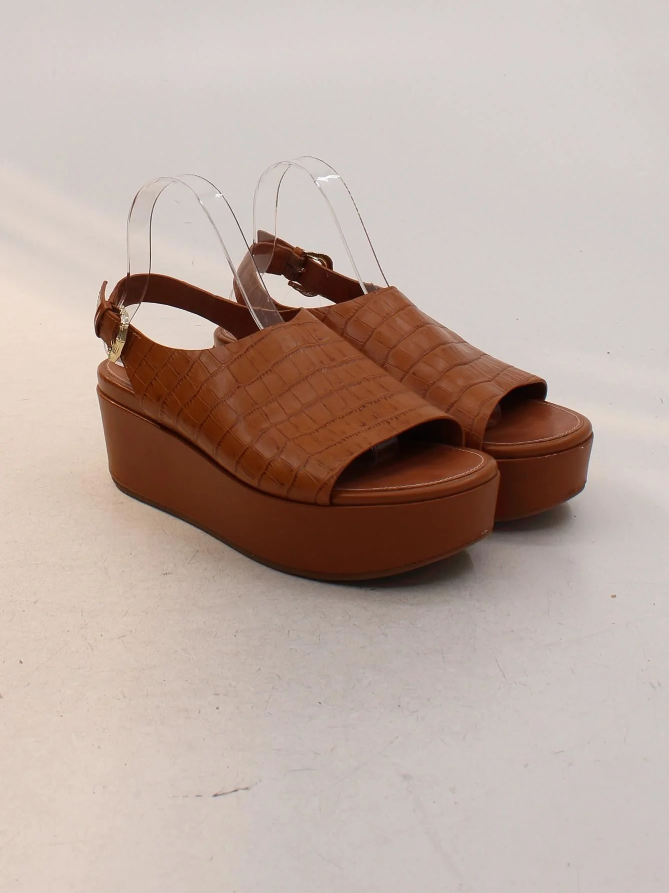 FitFlop Women's Sandals UK 7 Brown Graphic 100% Other Flip-Flop - Image 4