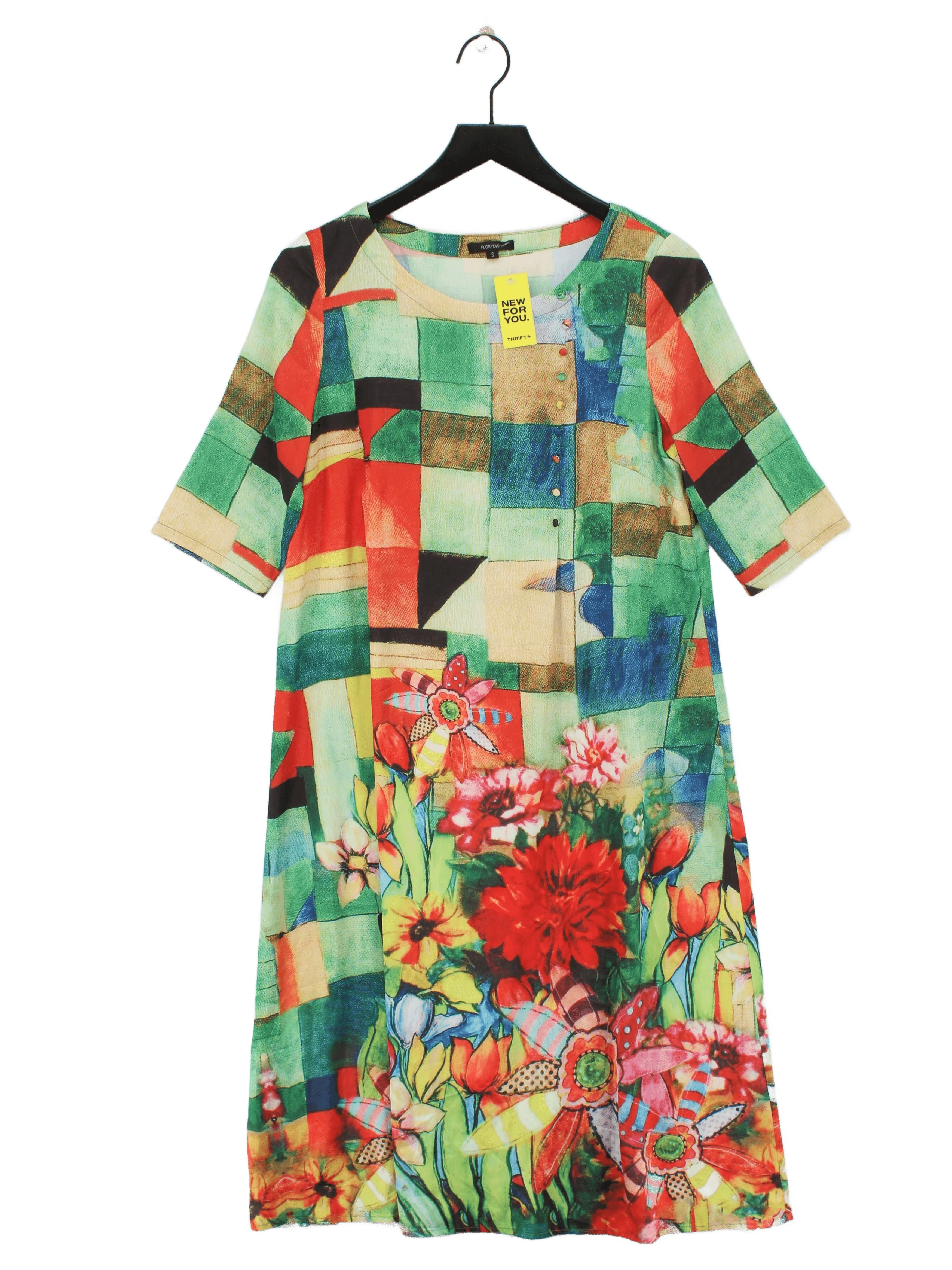 Floryday T-Shirt Midi Dress S in Multi