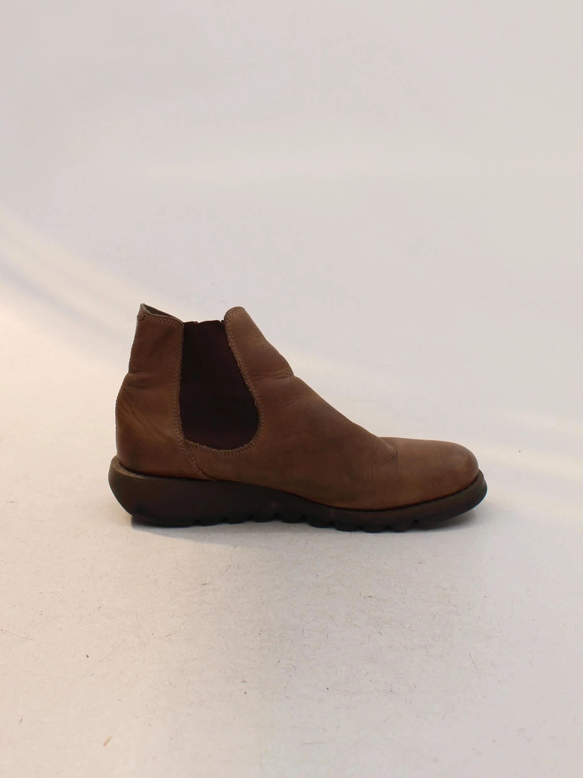 FLY London Men's Boots UK 7 Brown 100% Leather Chelsea - Image 3