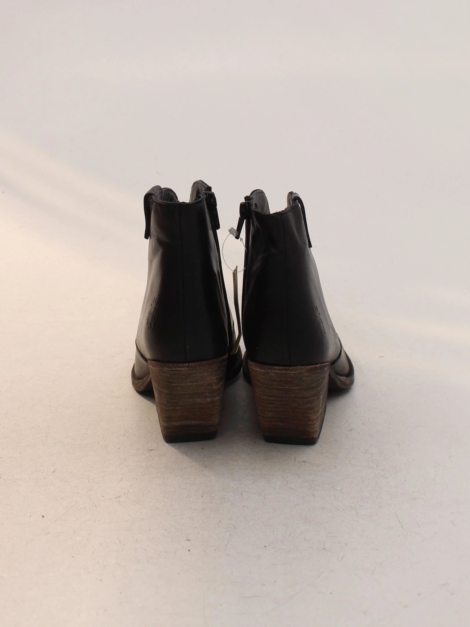 FLY London Women's Boots UK 5 Black 100% Leather Cowboy - Image 3